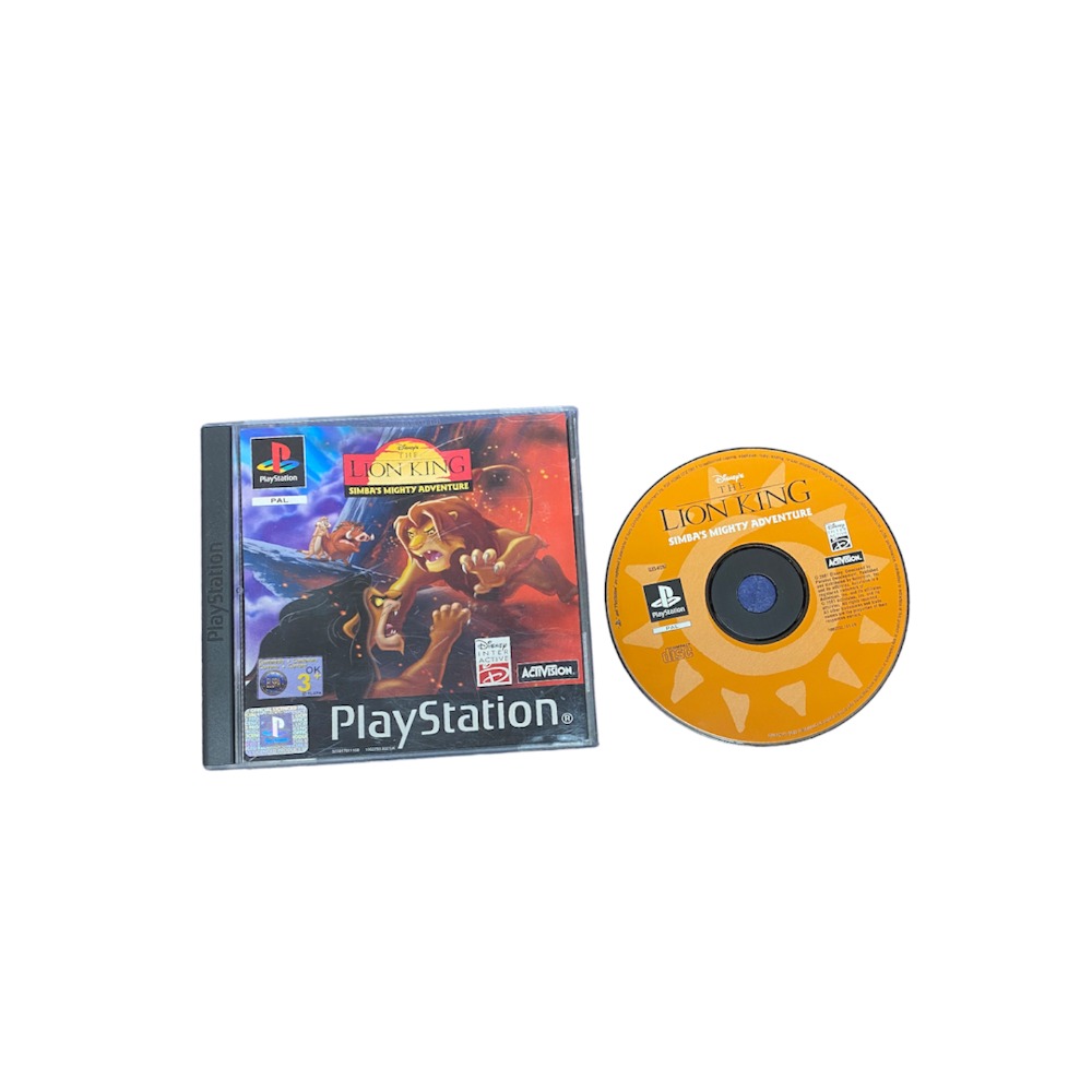 PS1 Game Lion King: Simba's Mighty Adventure - Own4Less