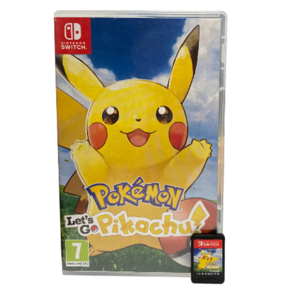 Product photo for Pokemon: Let's Go, Pikachu! - Nintendo Switch Game