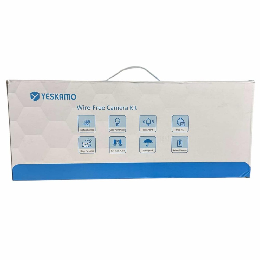 Product photo for Yeskamo Wire-Free Camera TJ33-2IN1