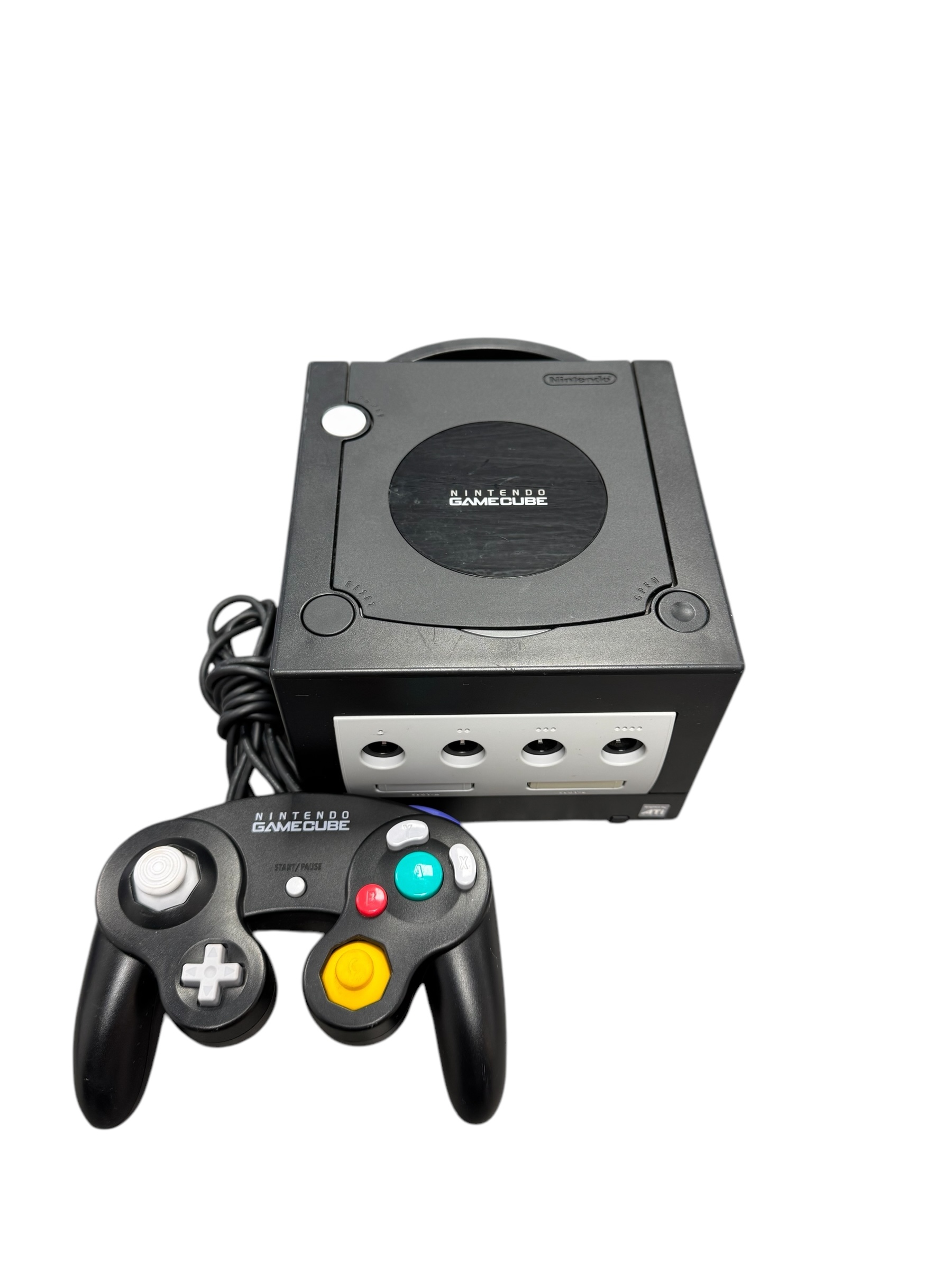 Product photo for Nintendo GameCube With Official Controller & HDMI Converter