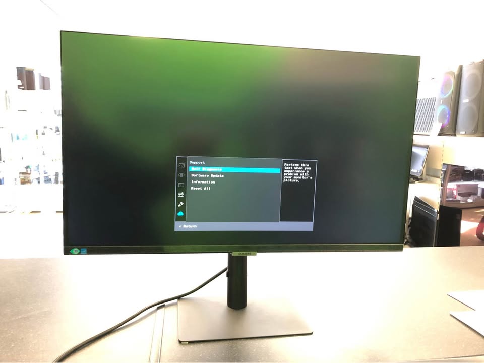 Product photo for Samsung s27a800uju 4K Monitor NEW