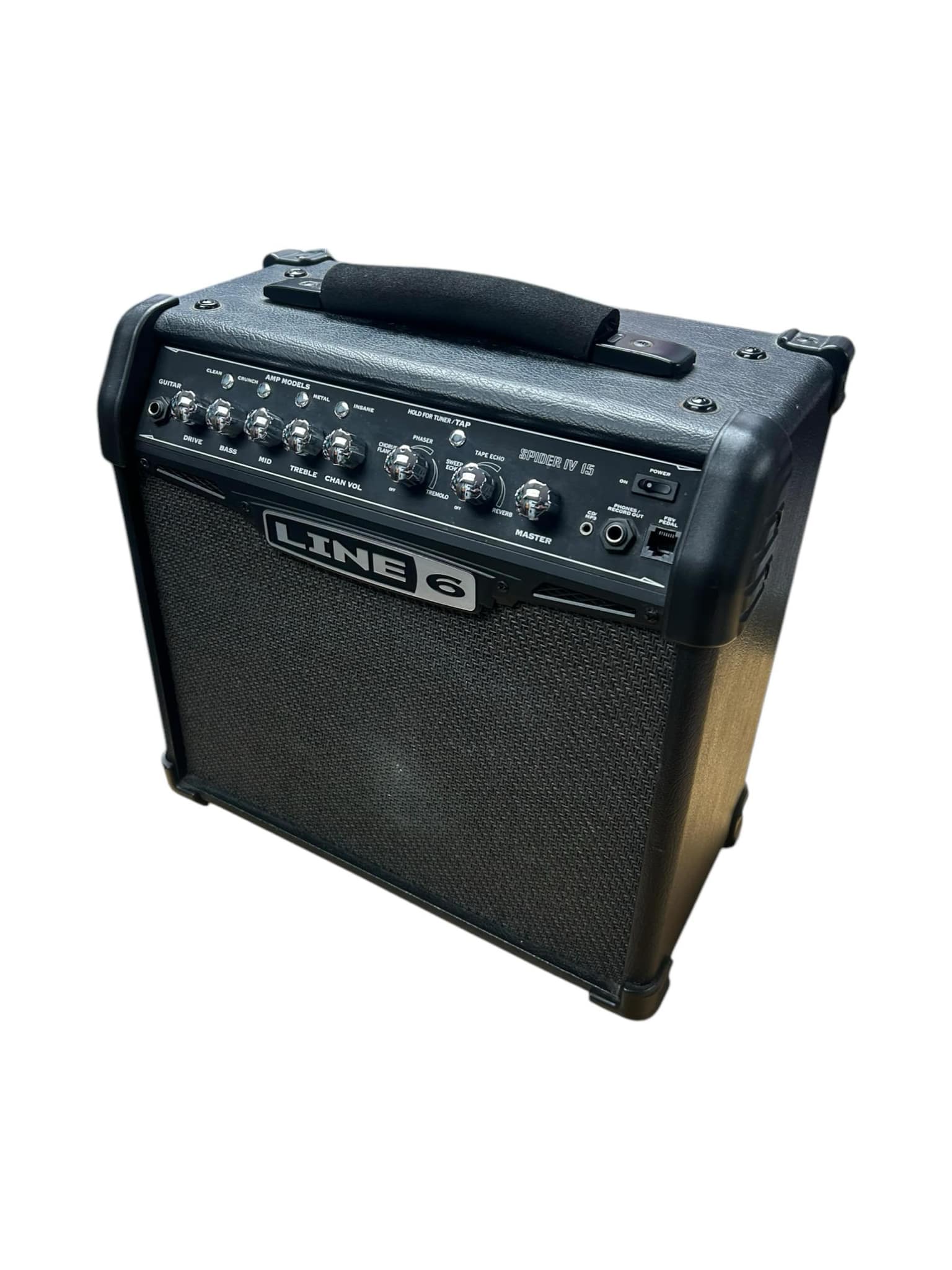 Product photo for Line 6 Spider IV 15 Guitar Amp - 15W Modelling Practice Combo with Effects