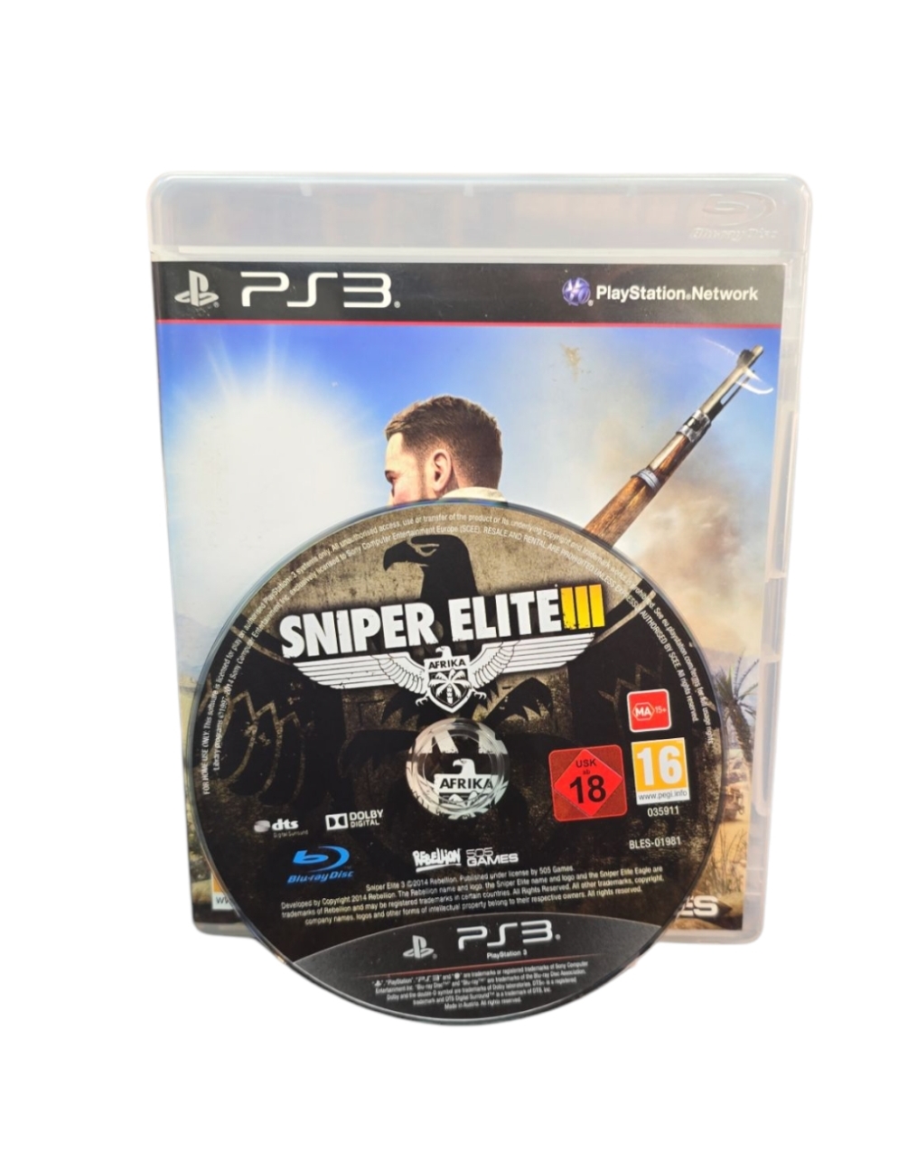 Product photo for Sniper Elite 3 (PS3)