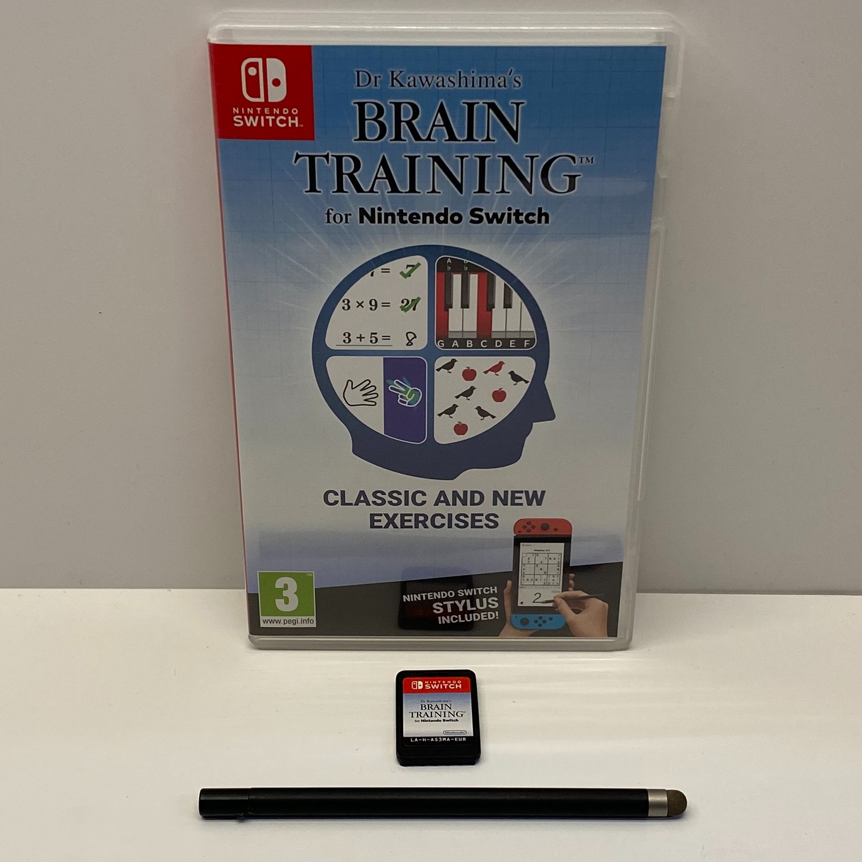 Product photo for Dr Kawashima's Brain Training for Nintendo Switch