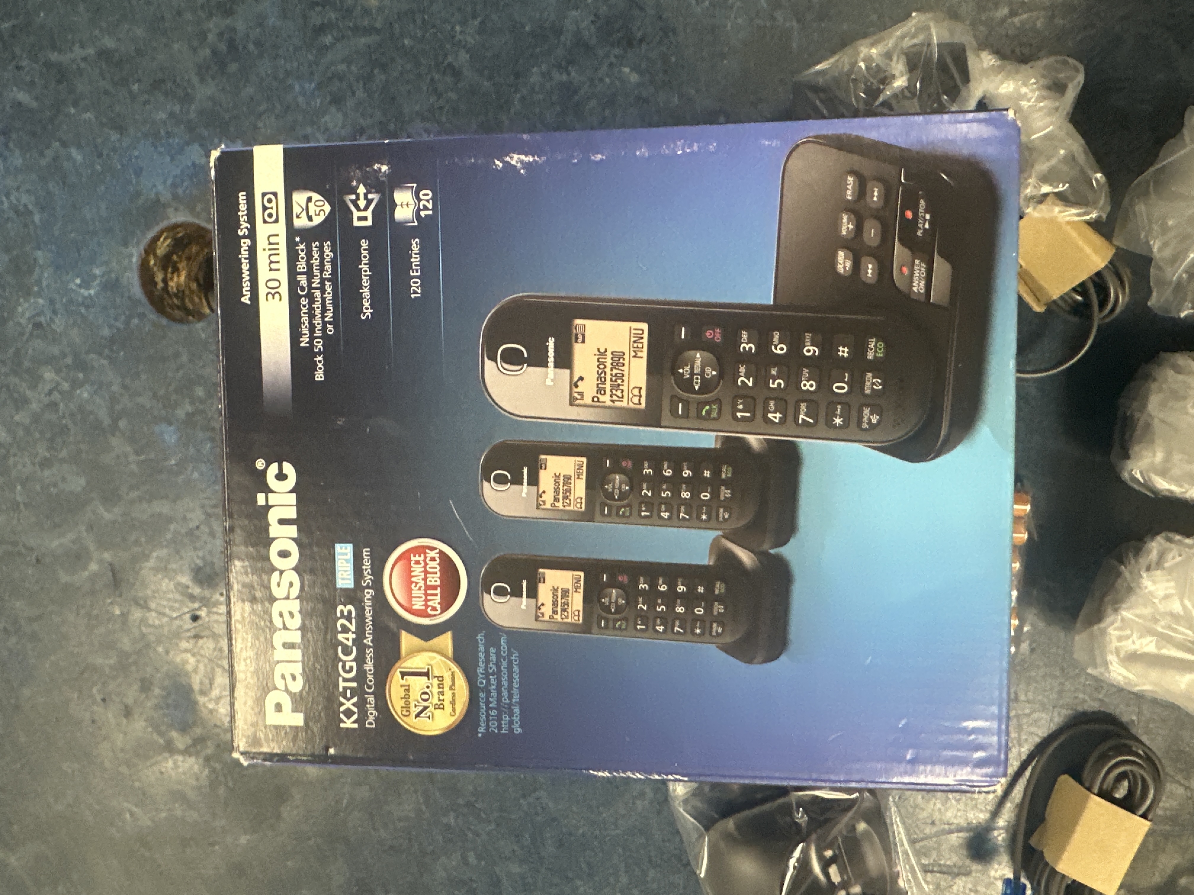 Product photo for Panasonic  panasonic kx tgc423