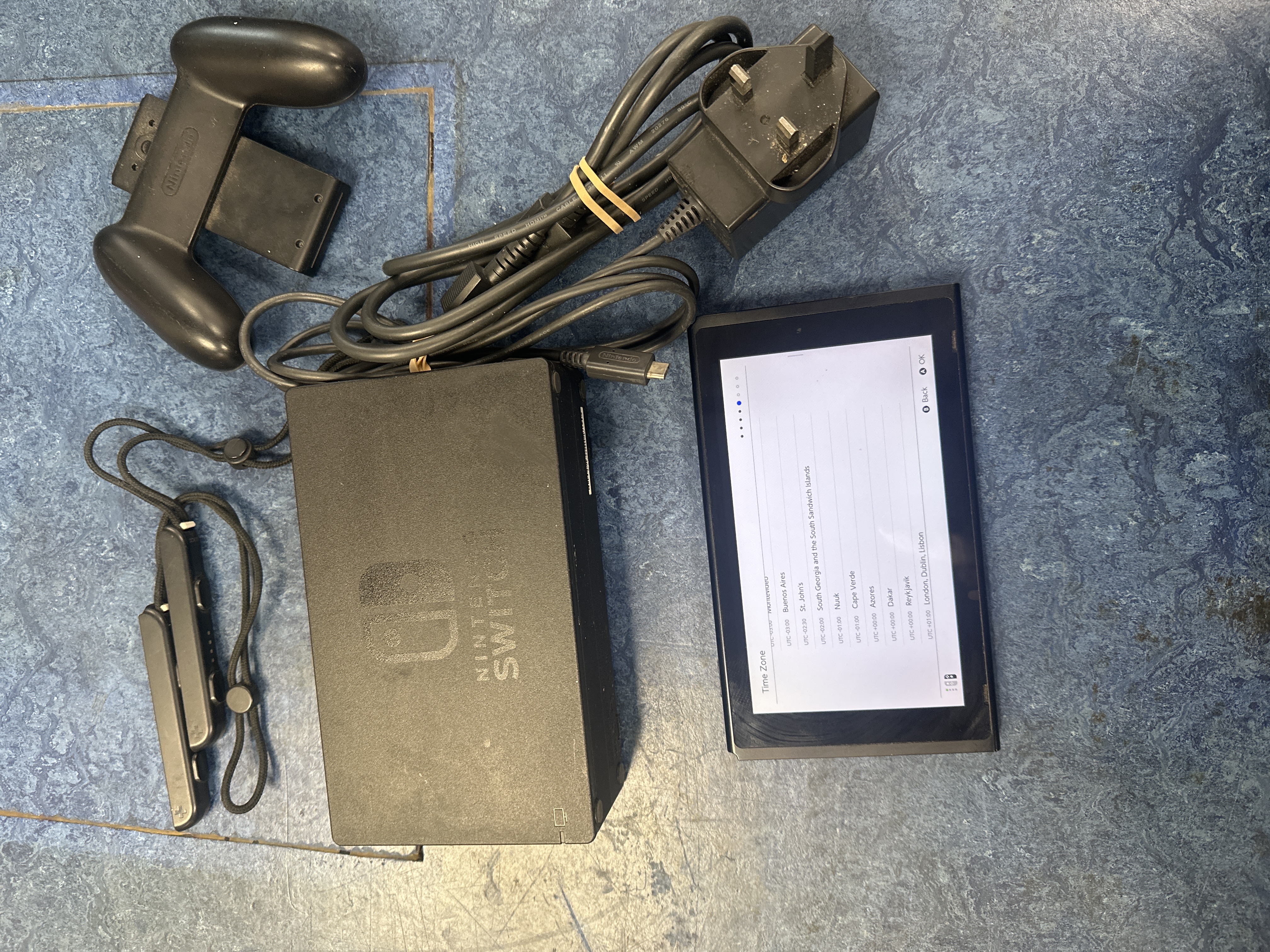 Product photo for Nintendo  Nintendo switch with charger and dock no joycons