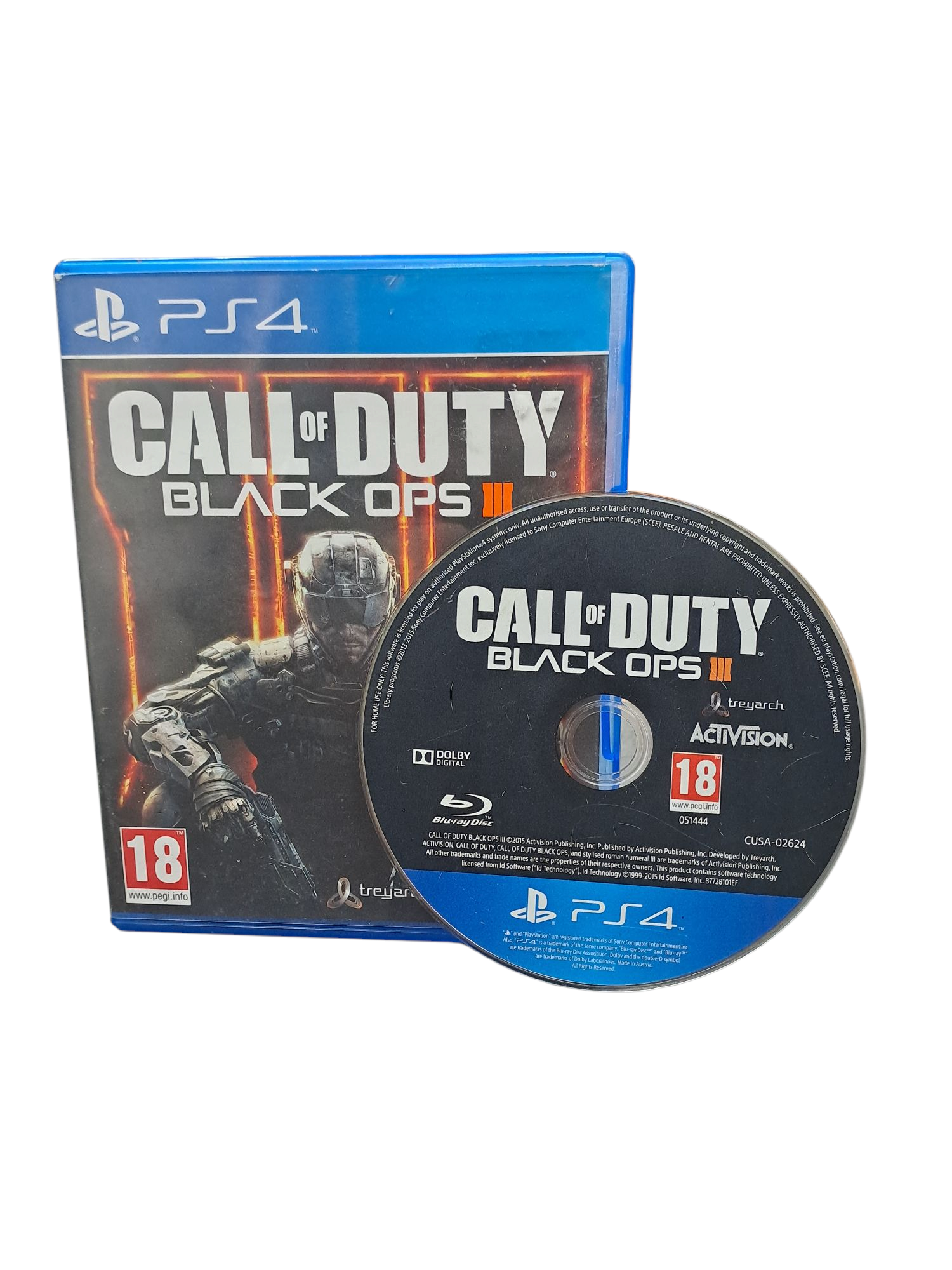 Product photo for Call of Duty Black Ops III PLaystation 4