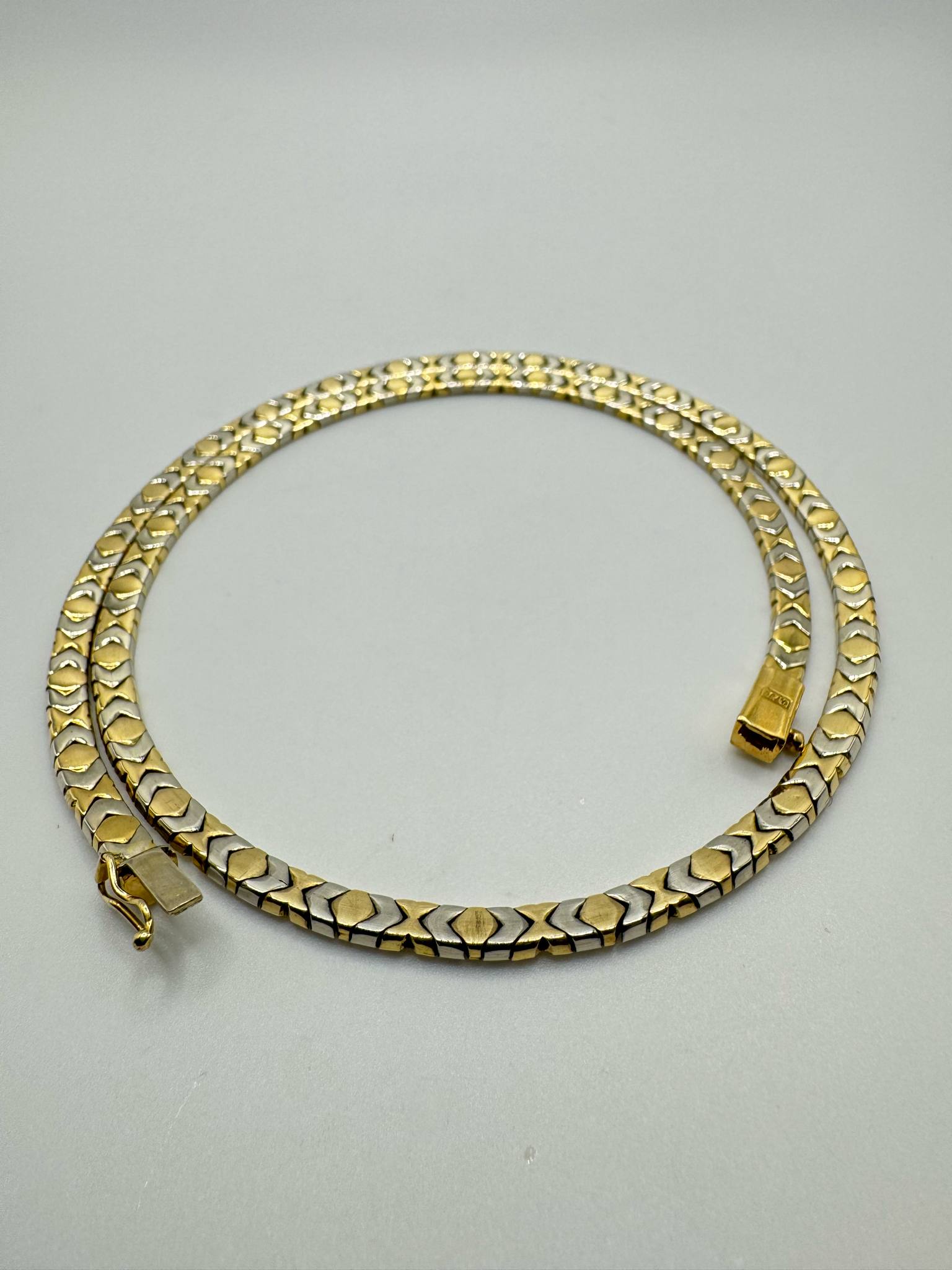 Product photo for 18ct Two Tone Chain