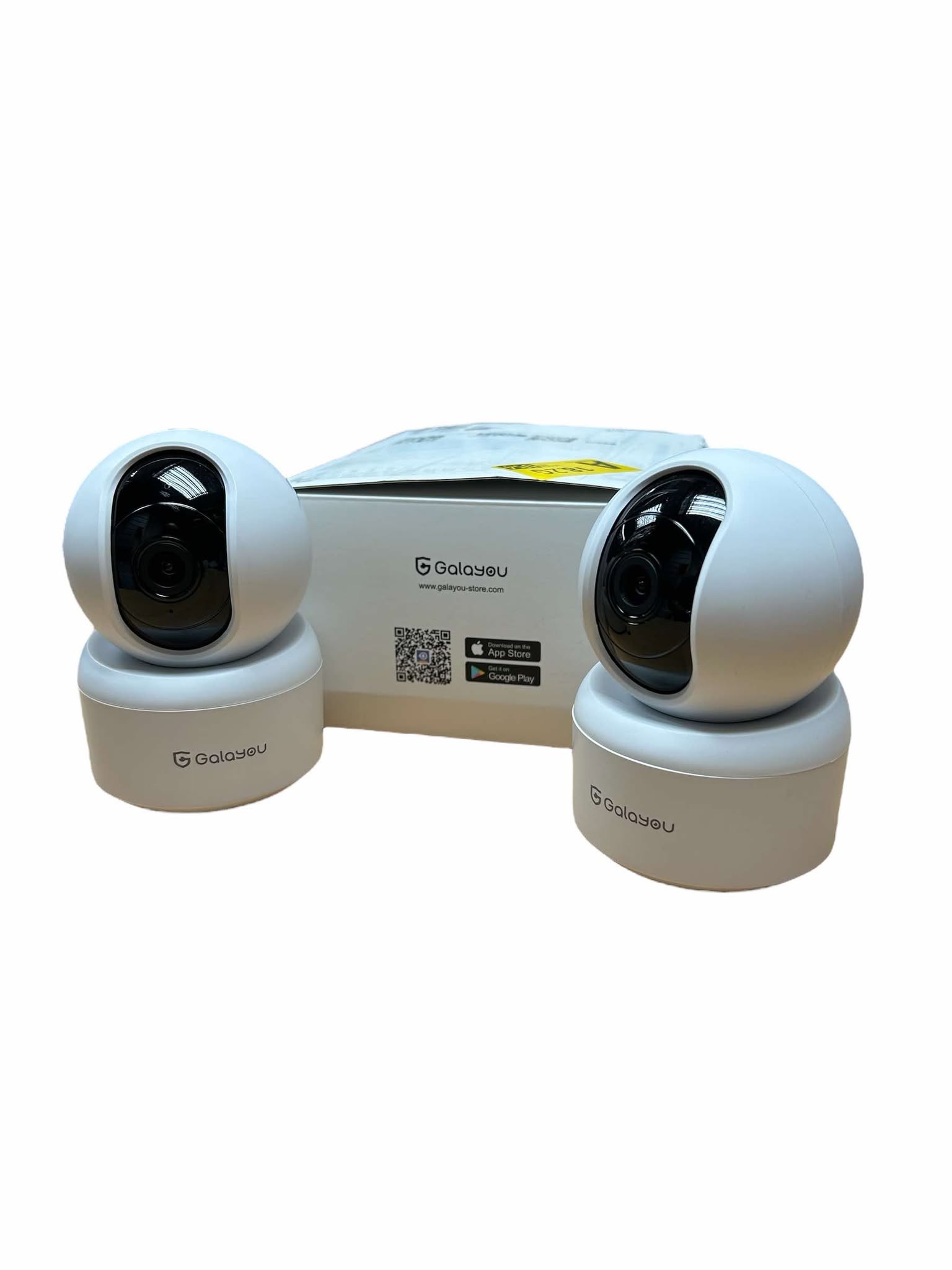 Product photo for GALAYOU 2K WiFi Pet Camera, Home Security Camera (2 Pack)