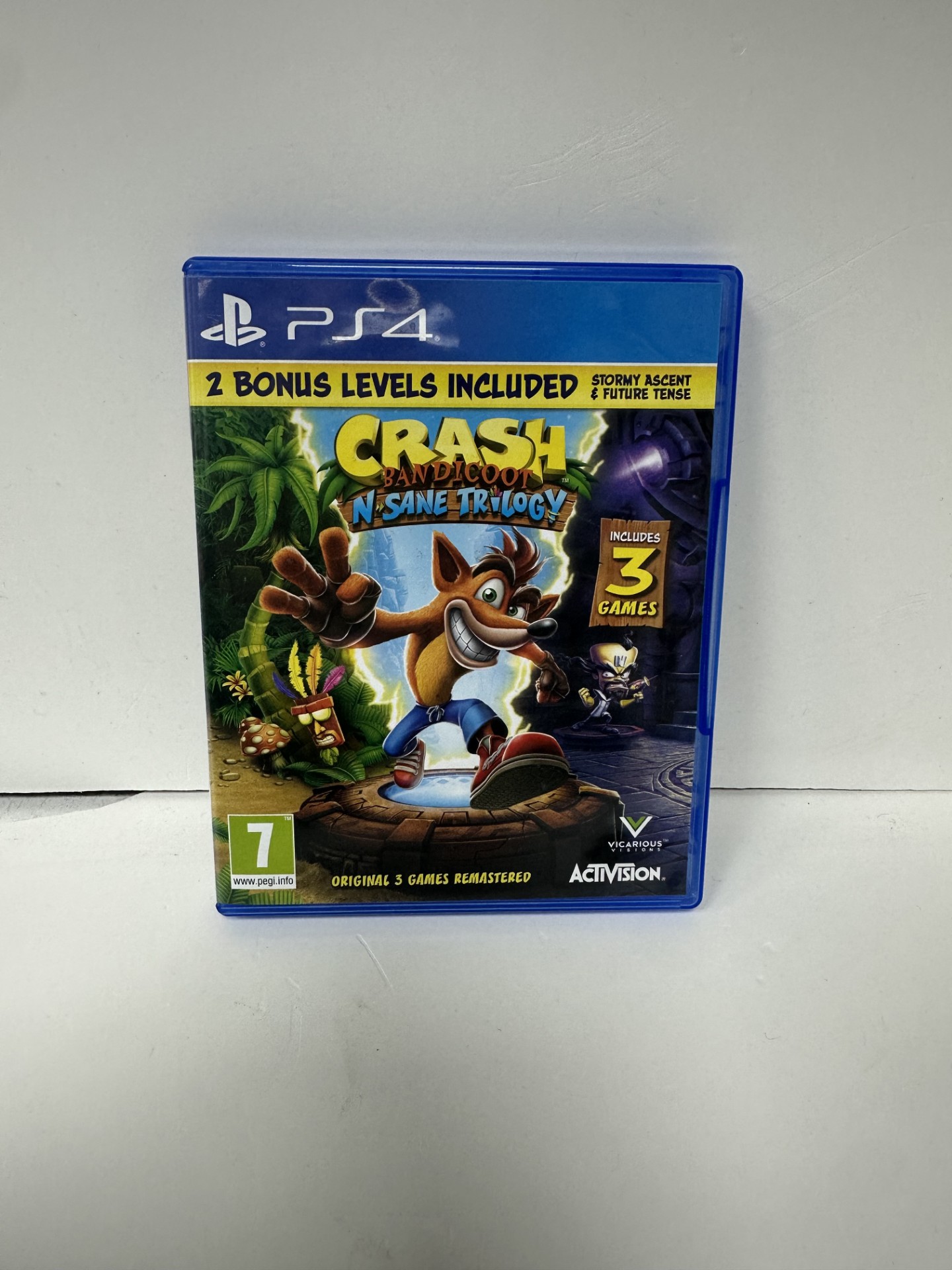 Product photo for SONY PS4 CRASH BANDICOOT N SANE TRILOGY