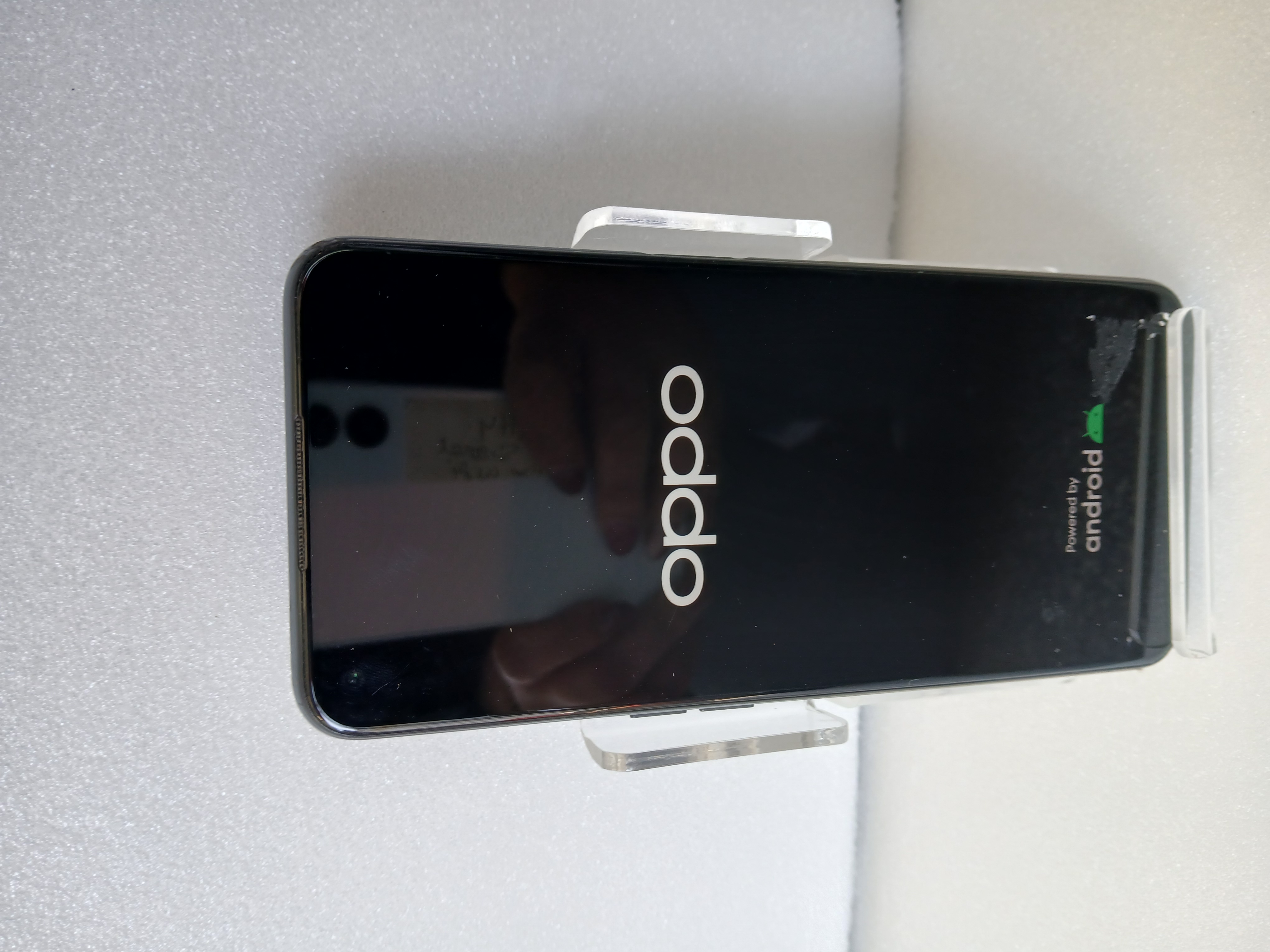 Product photo for Oppo A74 5G 128GB Fluid Black, Unlocked B