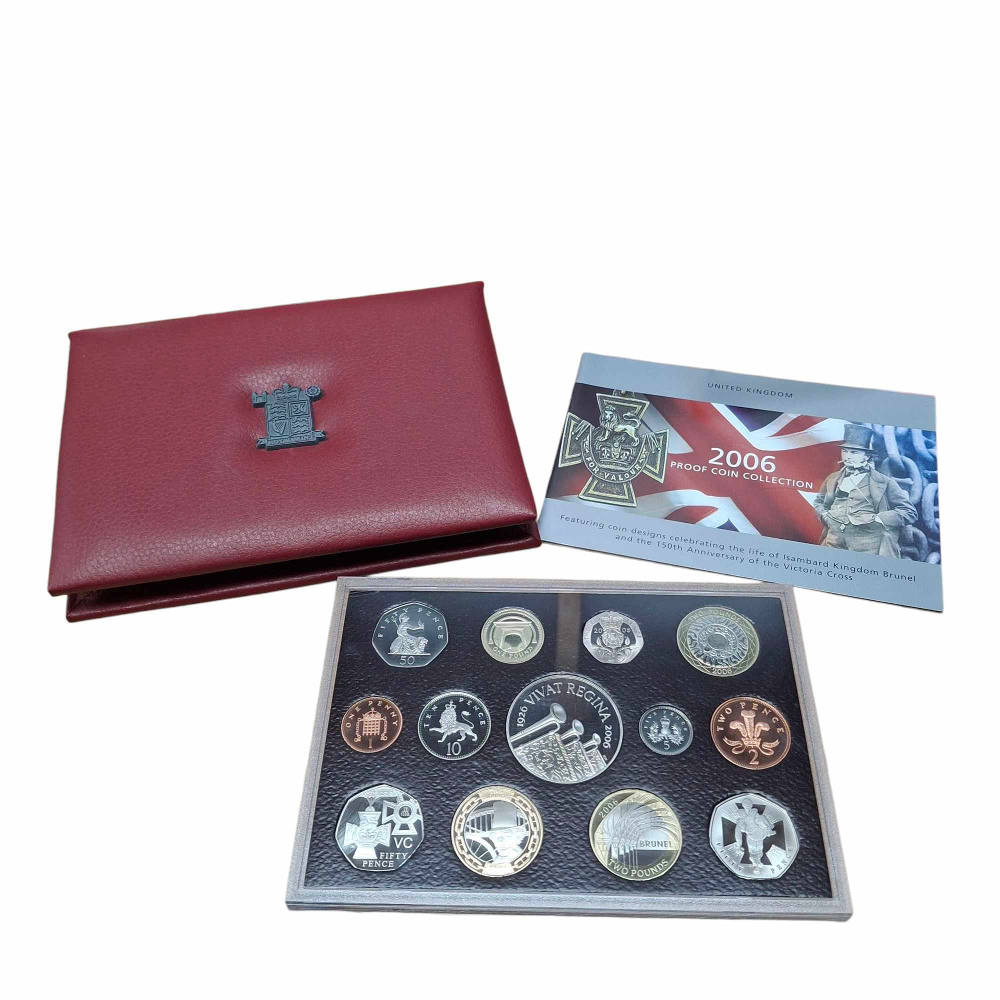 Product photo for 2006 United Kingdom 13 Coin Proof Collection Set
