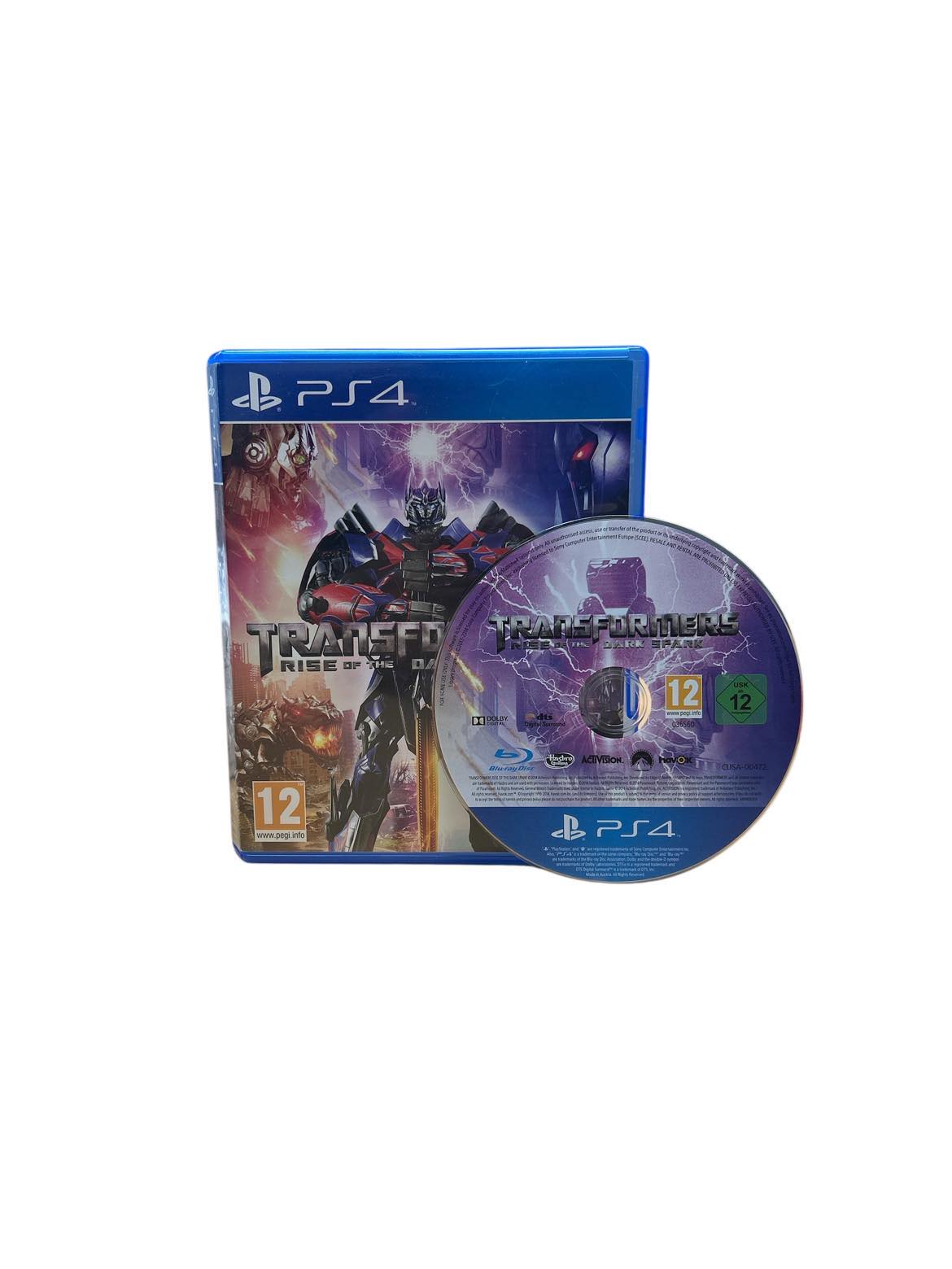 Product photo for Transformers: Rise of the Dark Spark (12) - PlayStation 4 Game