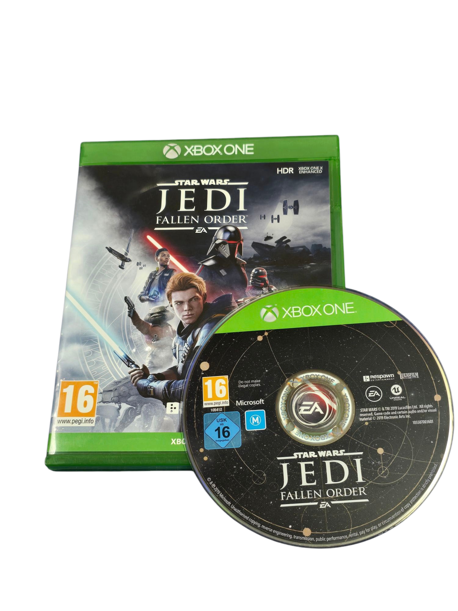 Product photo for Star Wars Jedi Fallen Order Xbox One Game