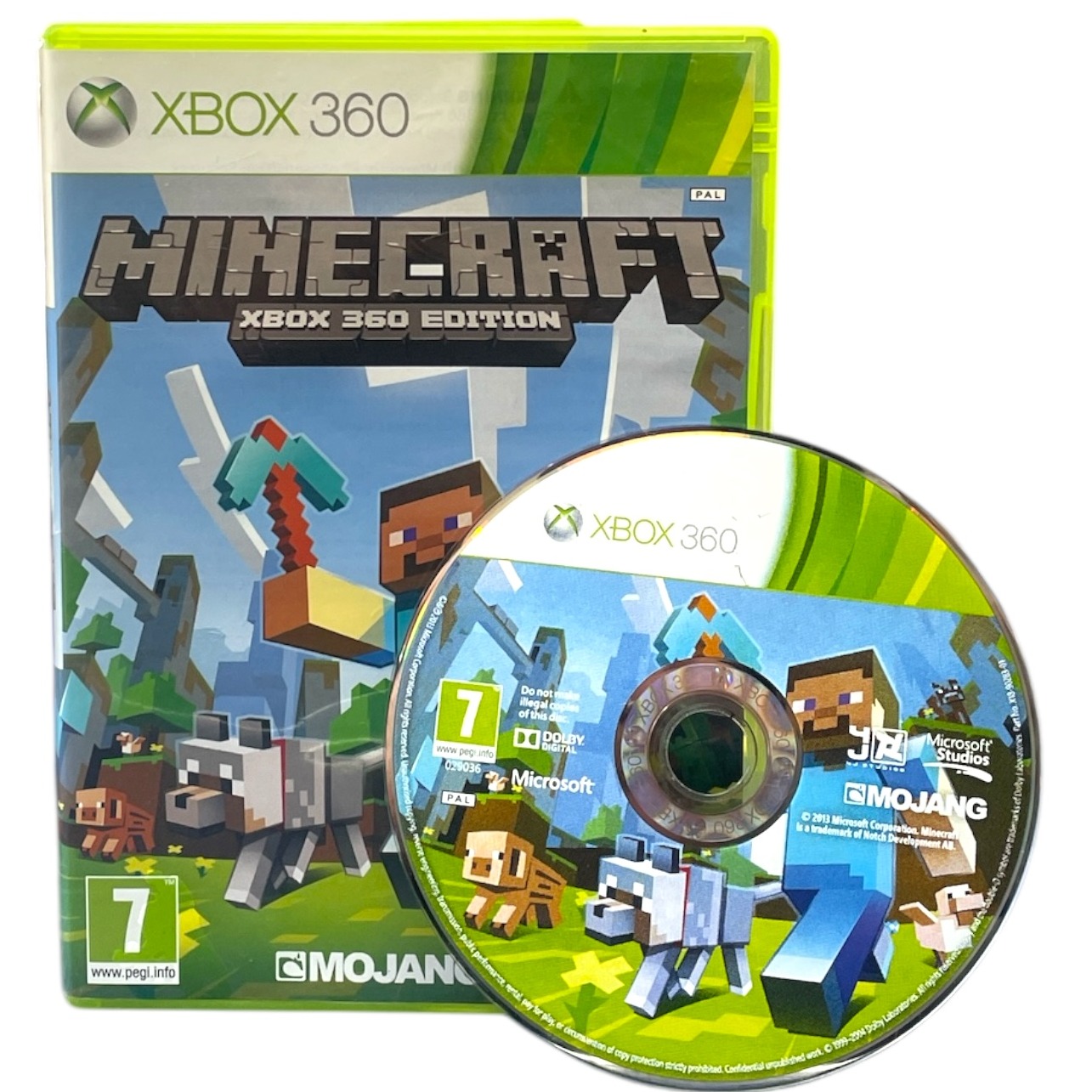 Product photo for Minecraft xbox 360 Edition