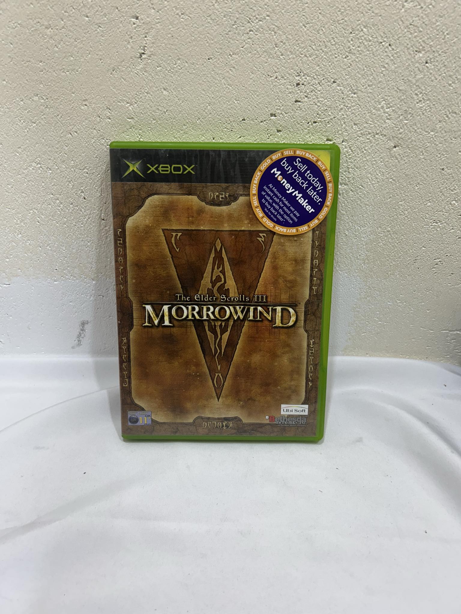 Product photo for Elder Scrolls III: Morrowind for Xbox