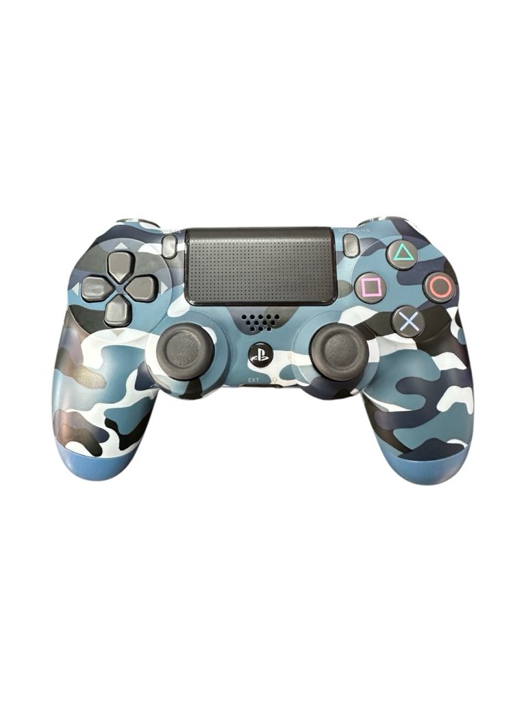 Product photo for PS4 Official Dual Shock 4 Blue Camo Controller