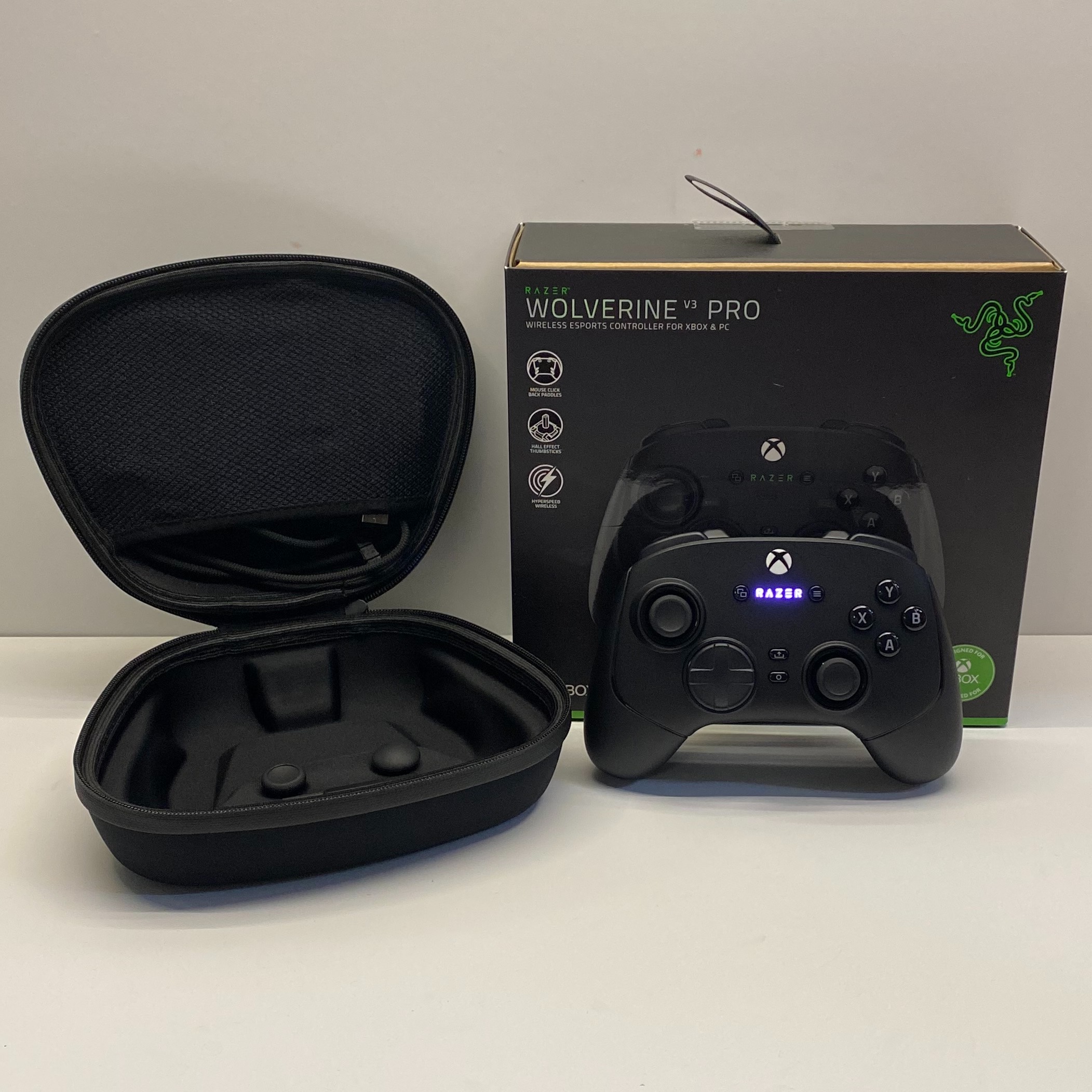 Product photo for Razer Wolverine V3 Pro Wireless ESports Controller for Xbox & PC Boxed