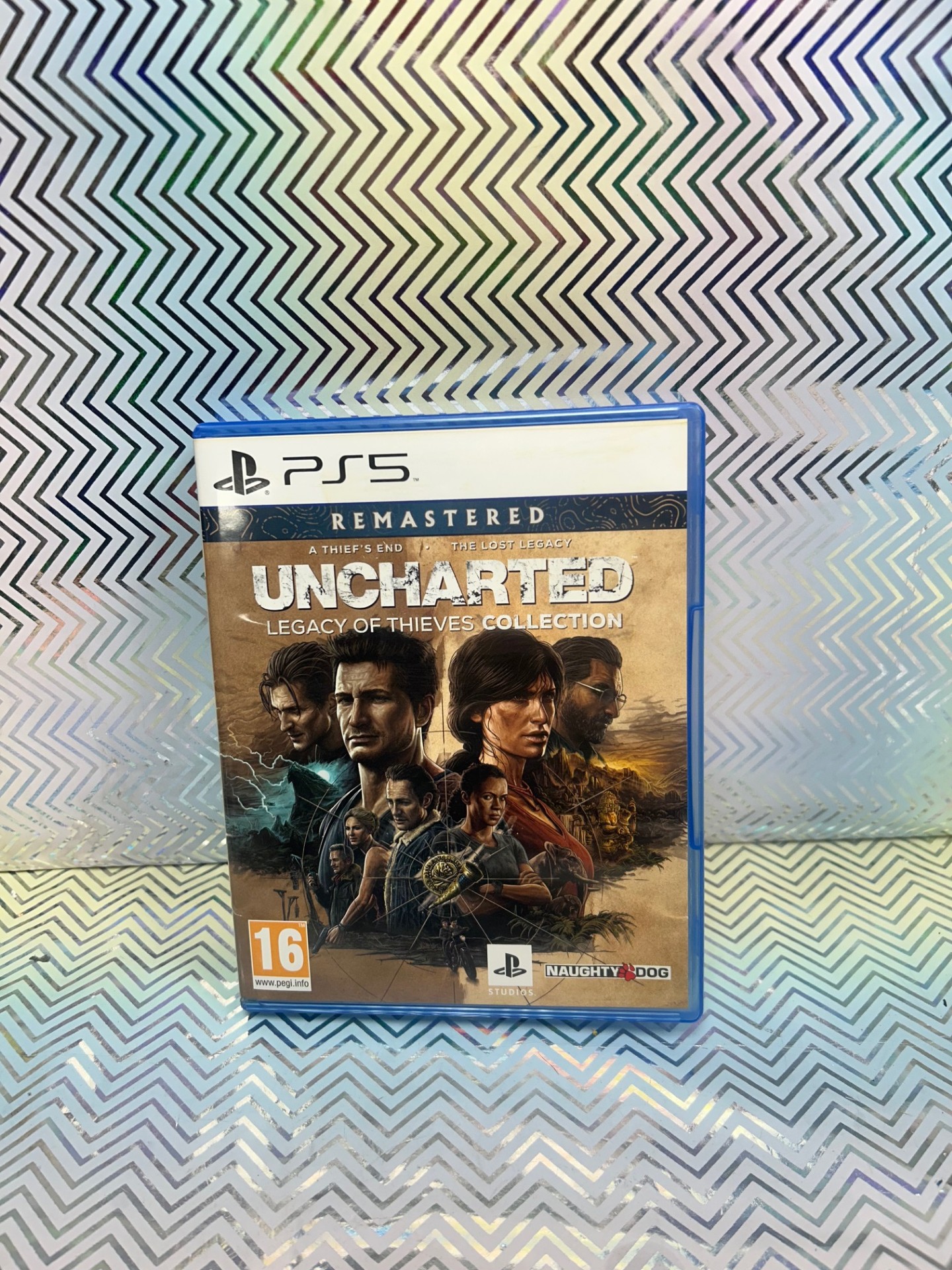 Product photo for UNCHARTED LEGACY OF THIEVES COLLECTION PS5 GAME