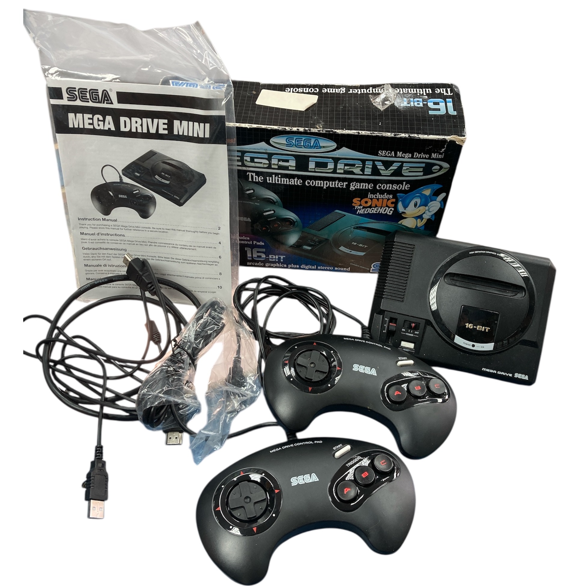 Product photo for Sega Mega Drive Mini Console