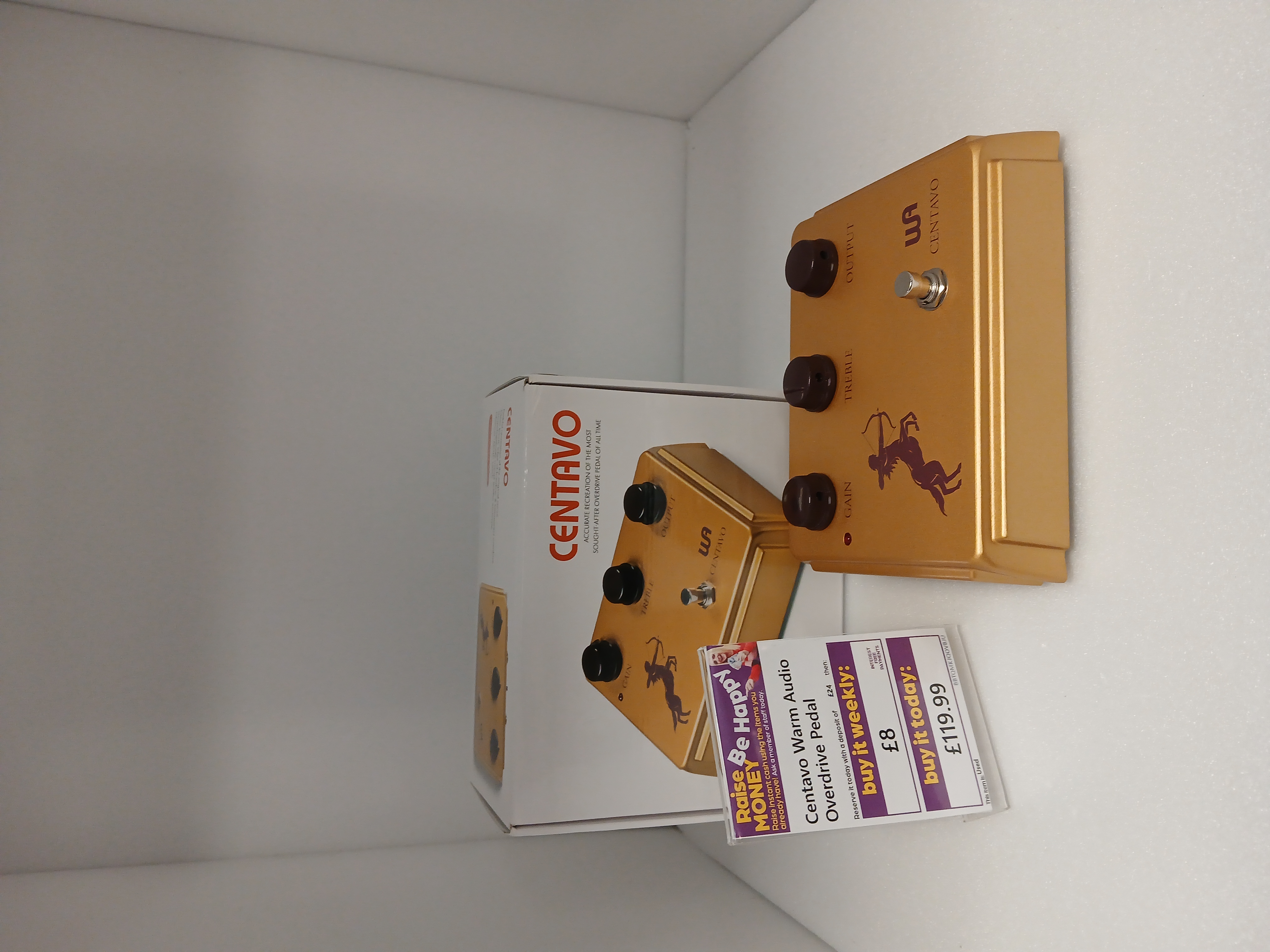 Product photo for Centavo Warm Audio Overdrive Pedal