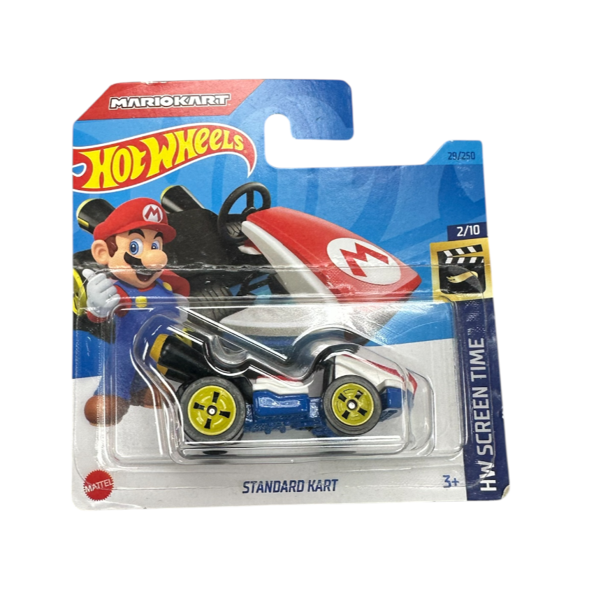 Product photo for Mariokart Hot Wheels - Standard Kart HW Screen Time