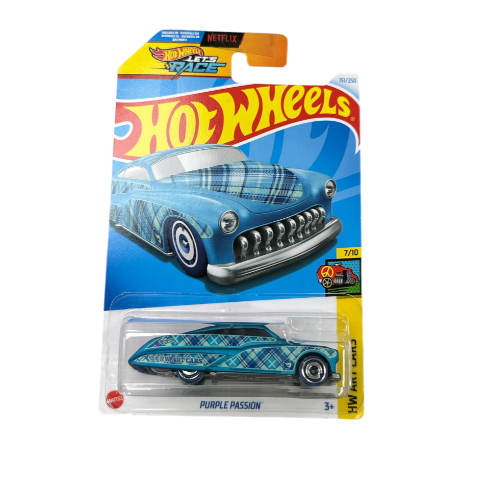 Product photo for Purple Passion - HW Art Cars Hot Wheels