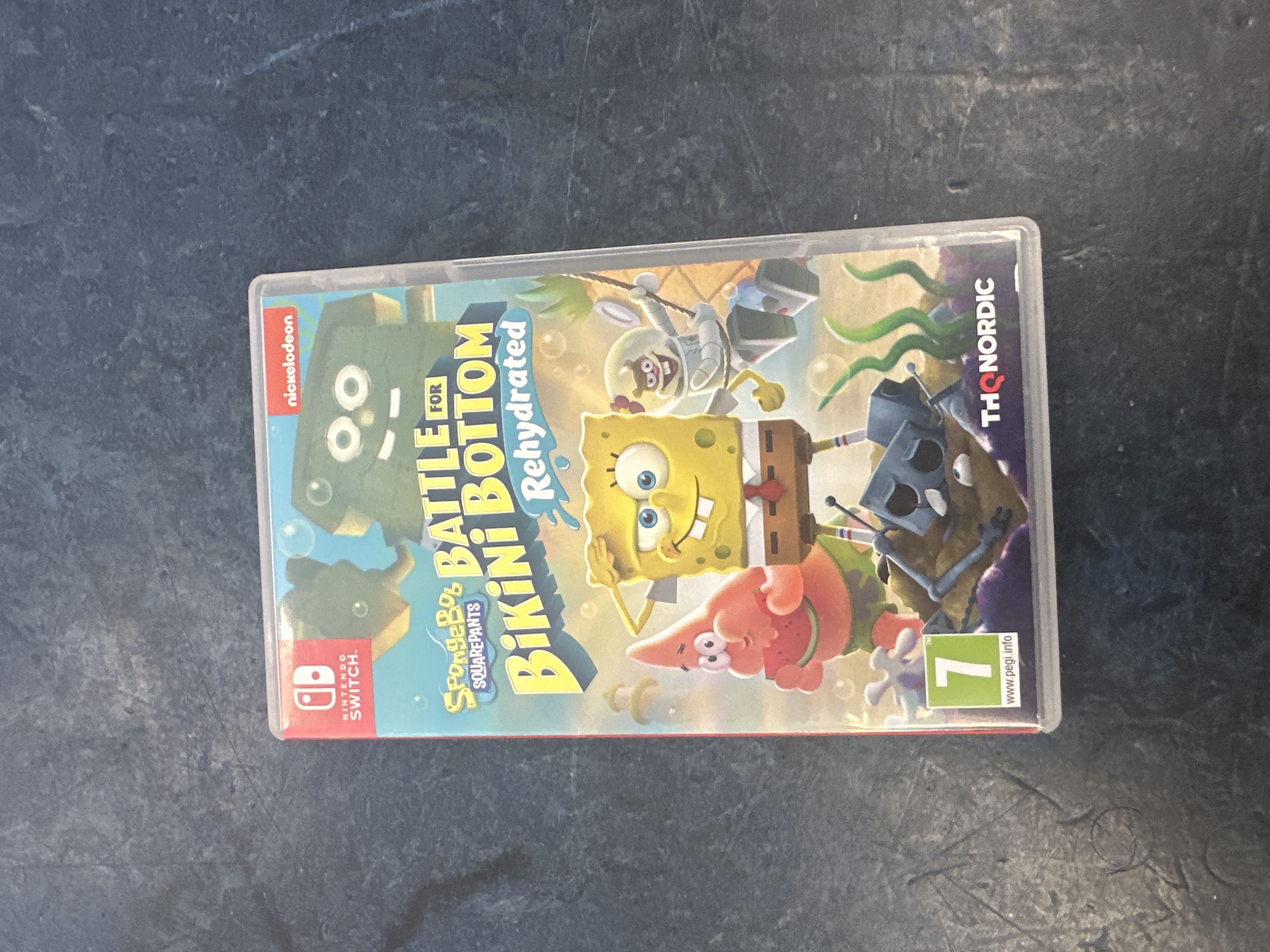 Product photo for Nintendo  spongebob battle for bikini bottom switch