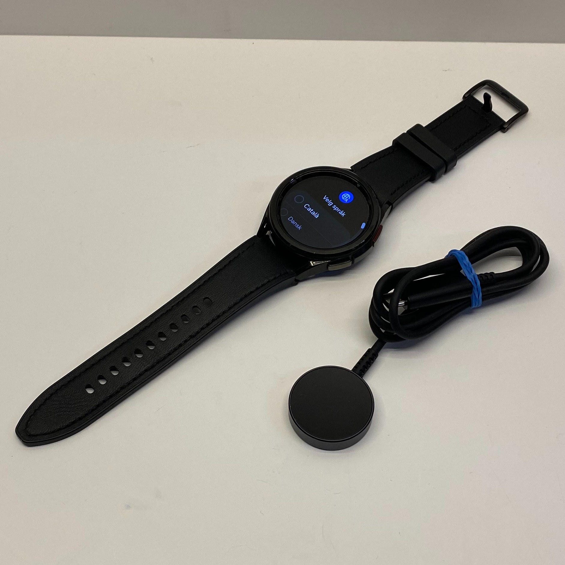 Product photo for Samsung Galaxy Watch6 Classic 43mm Model SM-R950 in Black GPS