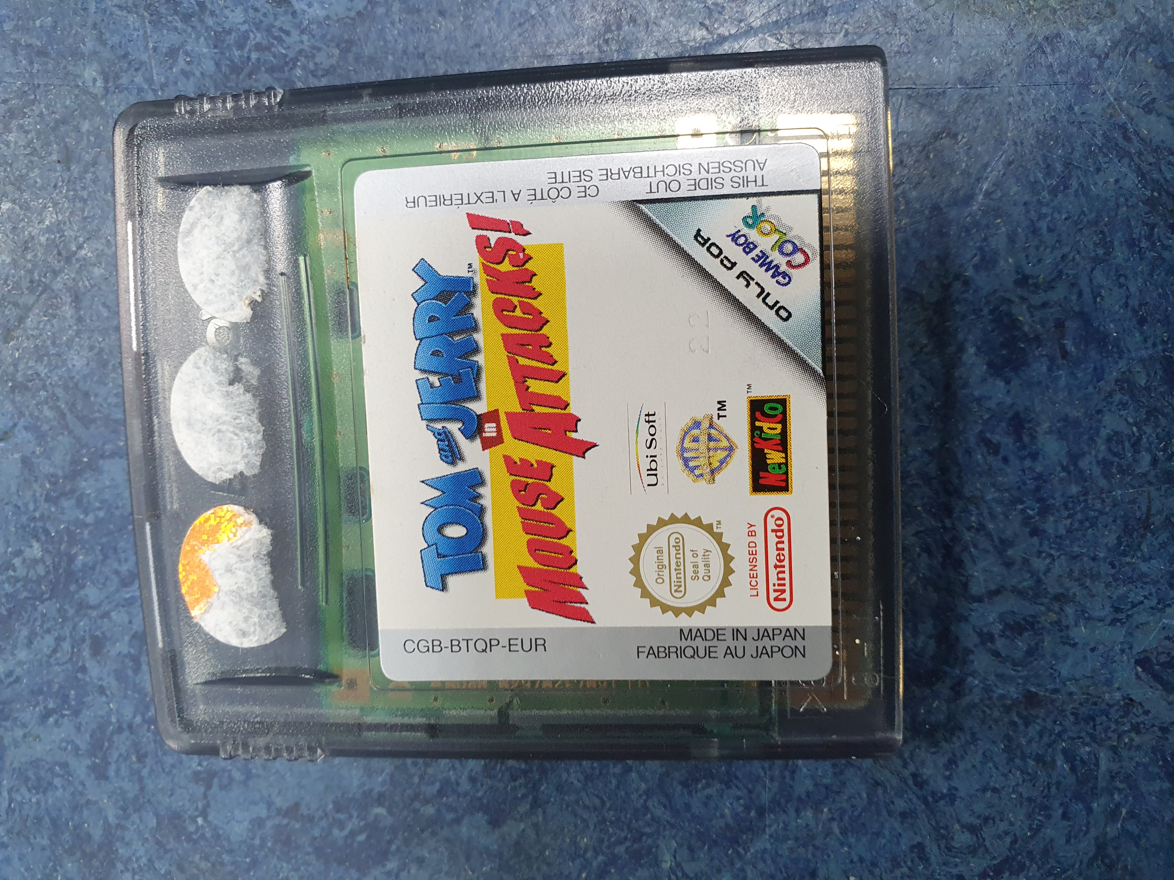 Product photo for Nintendo  Game boy Tom and Jerry Mouse Attacks Only