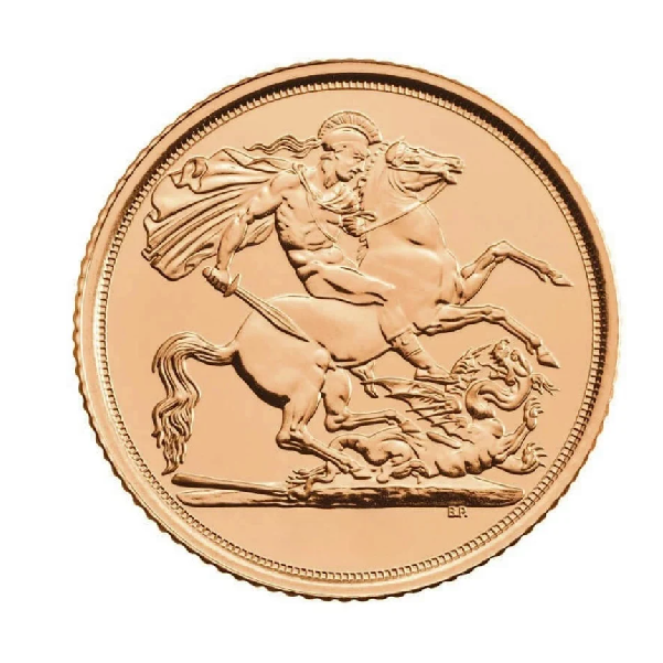 Product photo for Gold Half Sovereign (Mixed years)