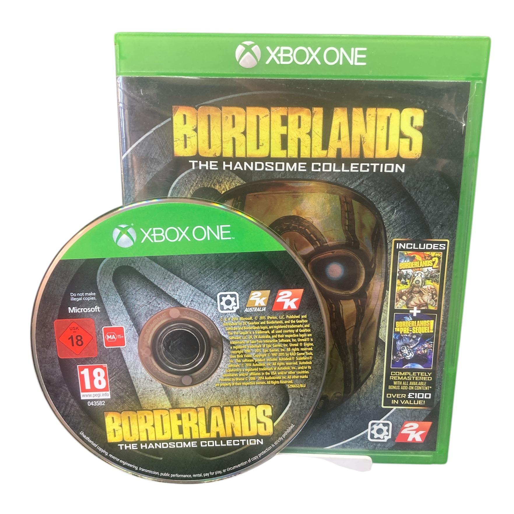 Product photo for Borderlands The Handsome Collection (Xbox One)