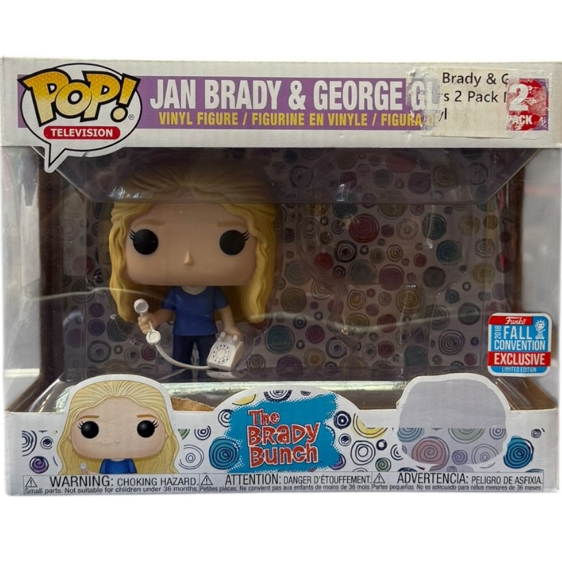 Product photo for Funko POP! Jan Brady & George Glass