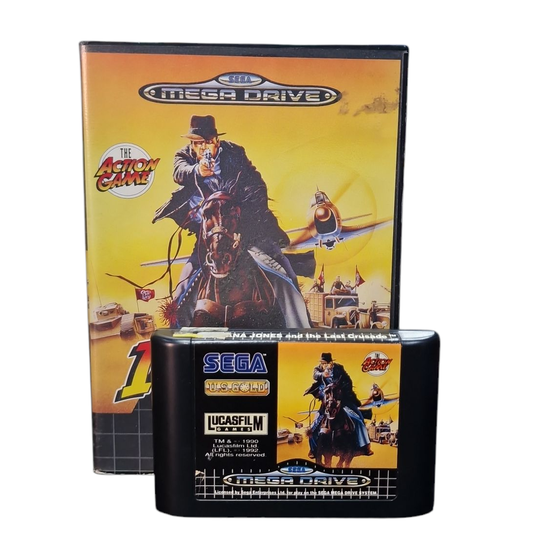 Product photo for Indiana Jones and the Last Crusade, w/o Manual, Boxed