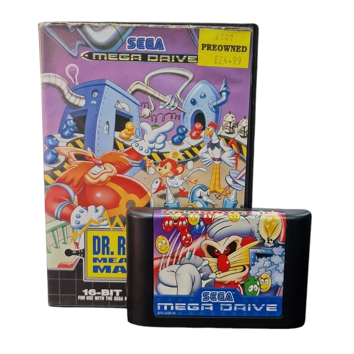 Product photo for Dr. Robotniks Mean Bean Machine, w/ Manual, Boxed