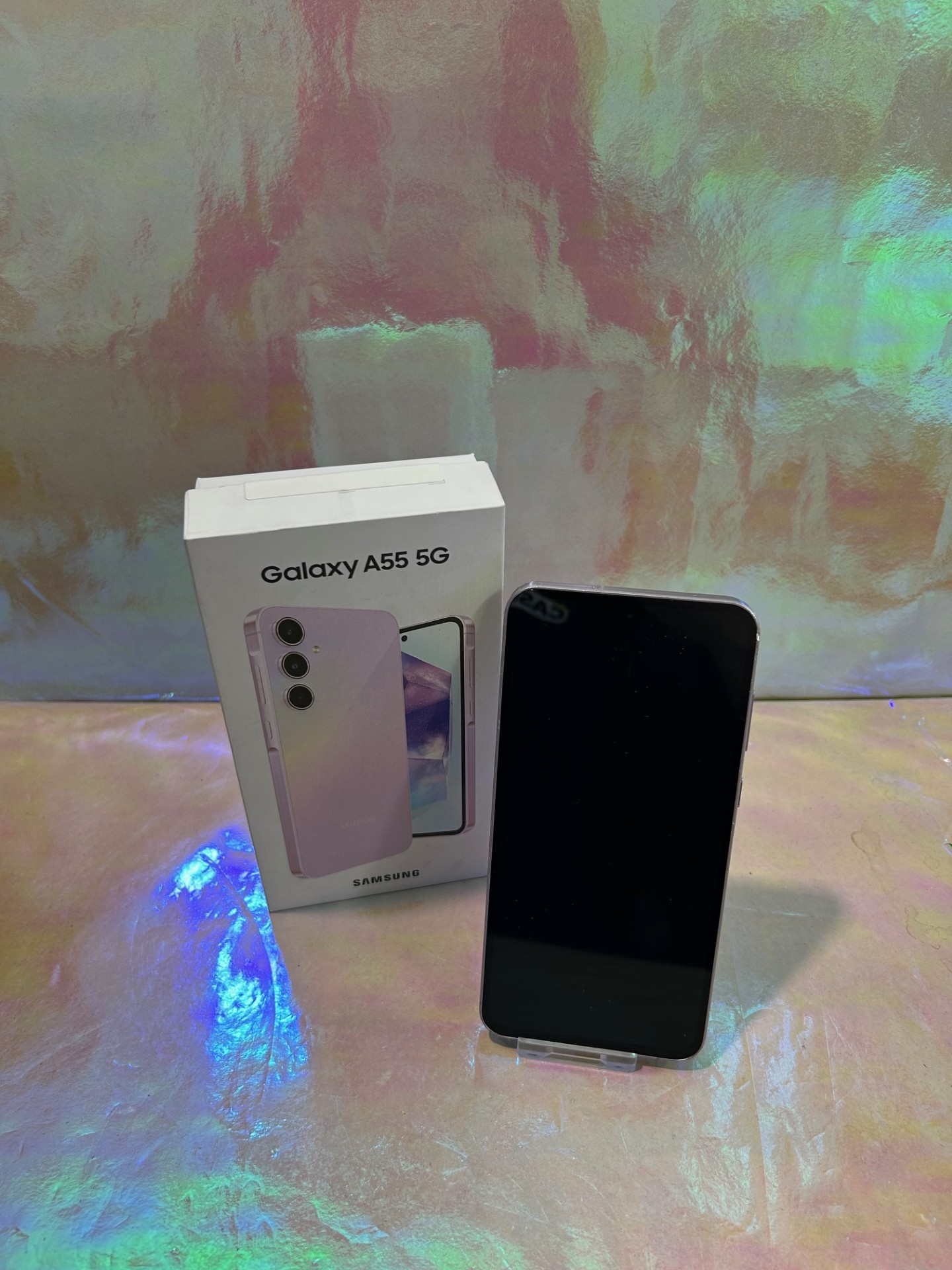 Product photo for Samsung A55 5G - 128GB Unlocked Lilac