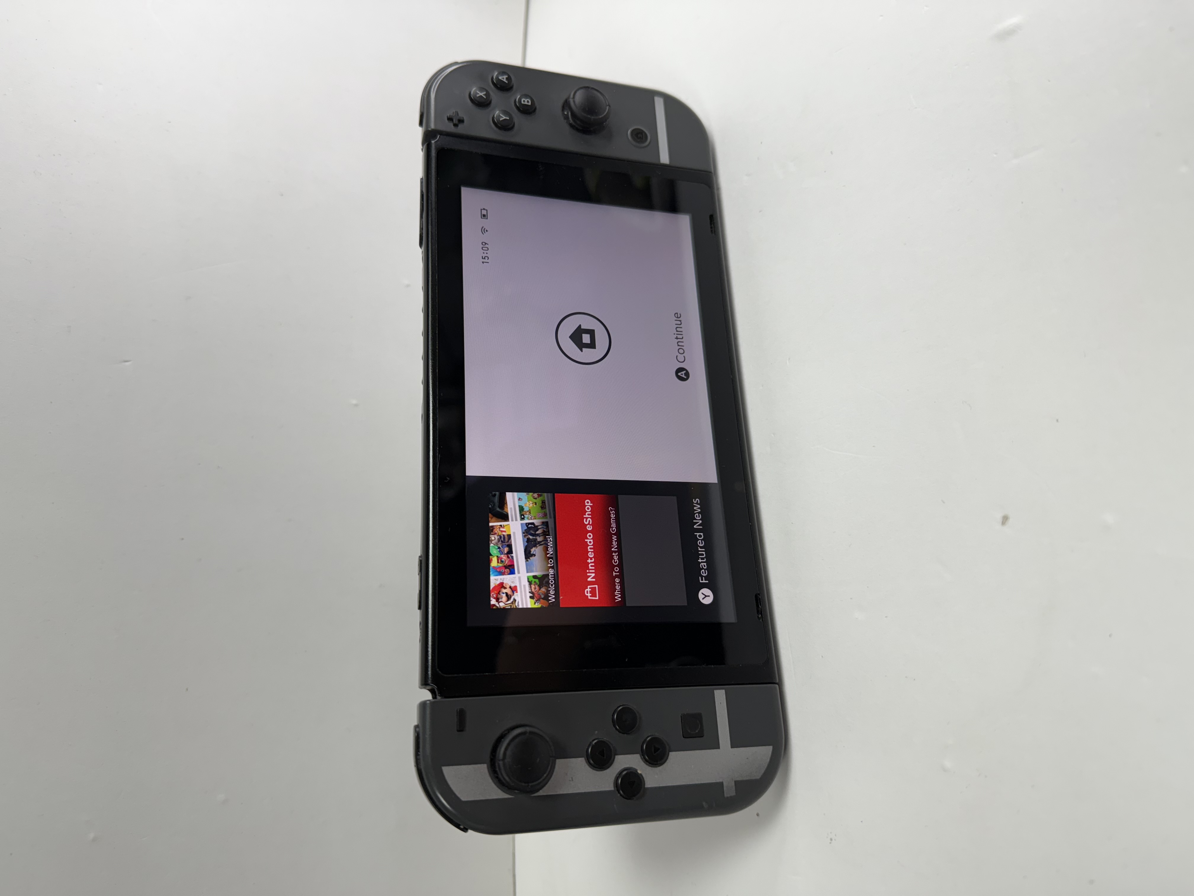 Product photo for NINTENDO GREY SWITCH