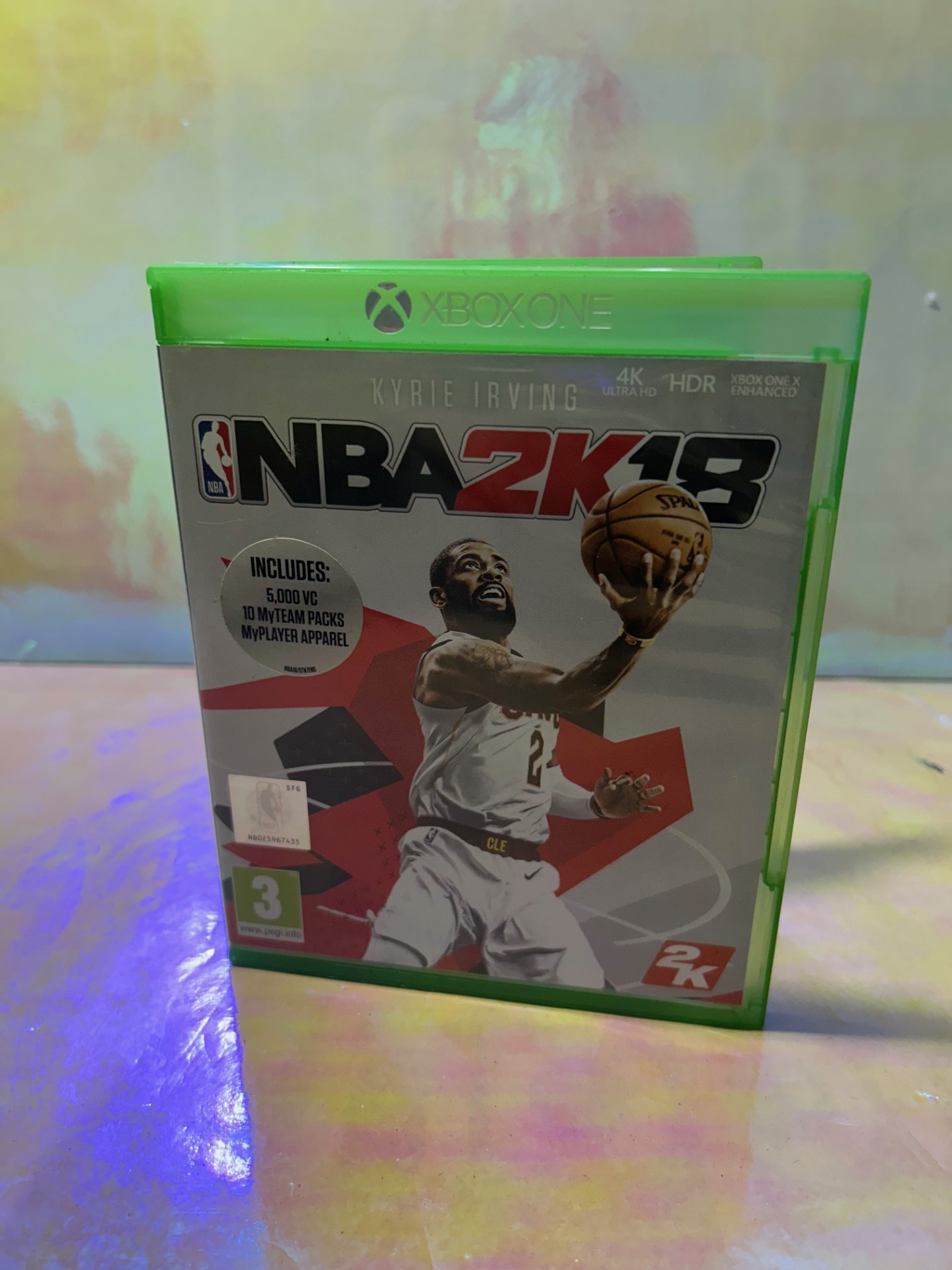 Product photo for NBA 2K18 - Xbox One