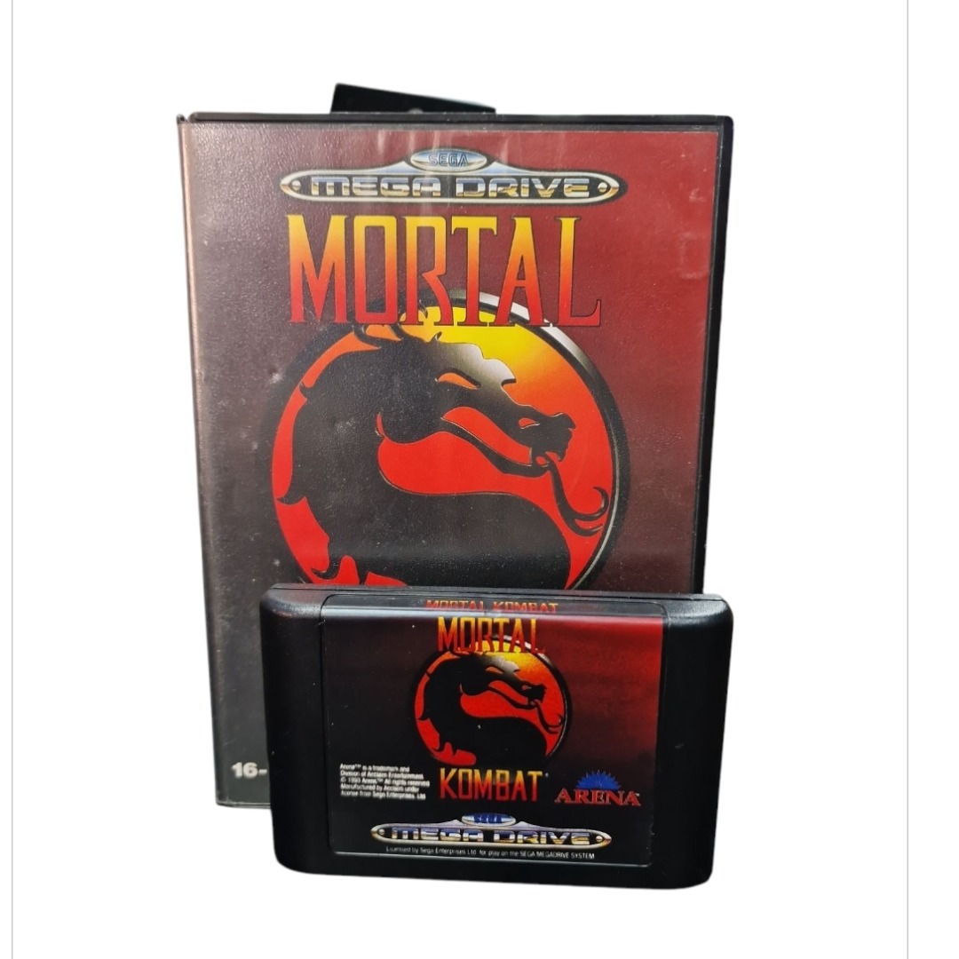 Product photo for Mortal Kombat, w/ Manual, Boxed