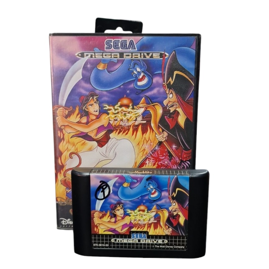 Product photo for Aladdin, w/ Manual, Boxed