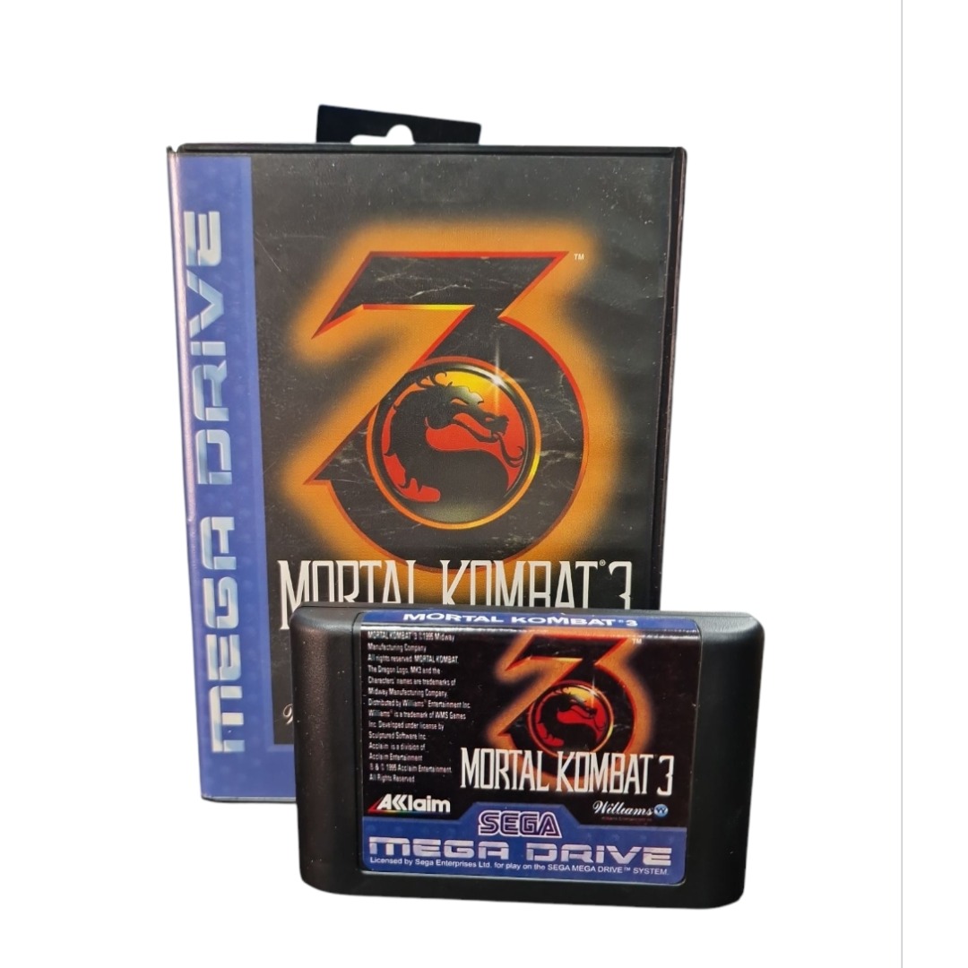 Product photo for Mortal Kombat 3, w/ Manual, Boxed