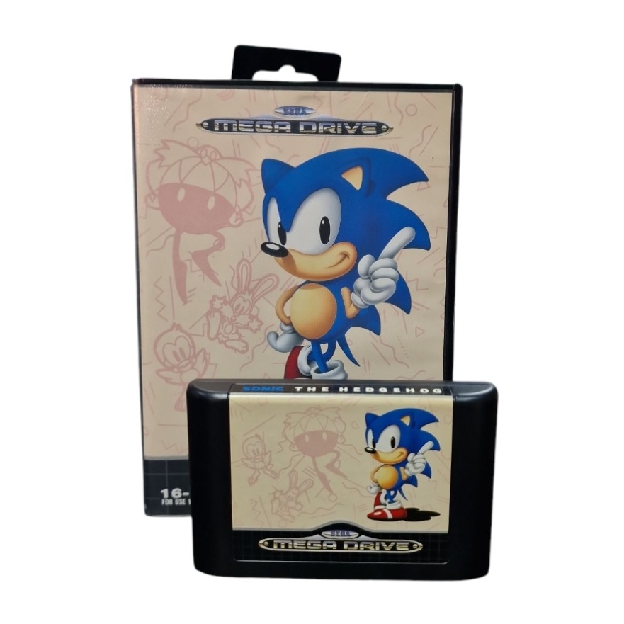 Product photo for Sonic The Hedgehog, w/ Manual, Boxed