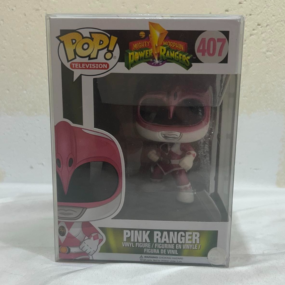 Product photo for Funko Pop - Mighty Morphin Power Rangers Pink Ranger (407)