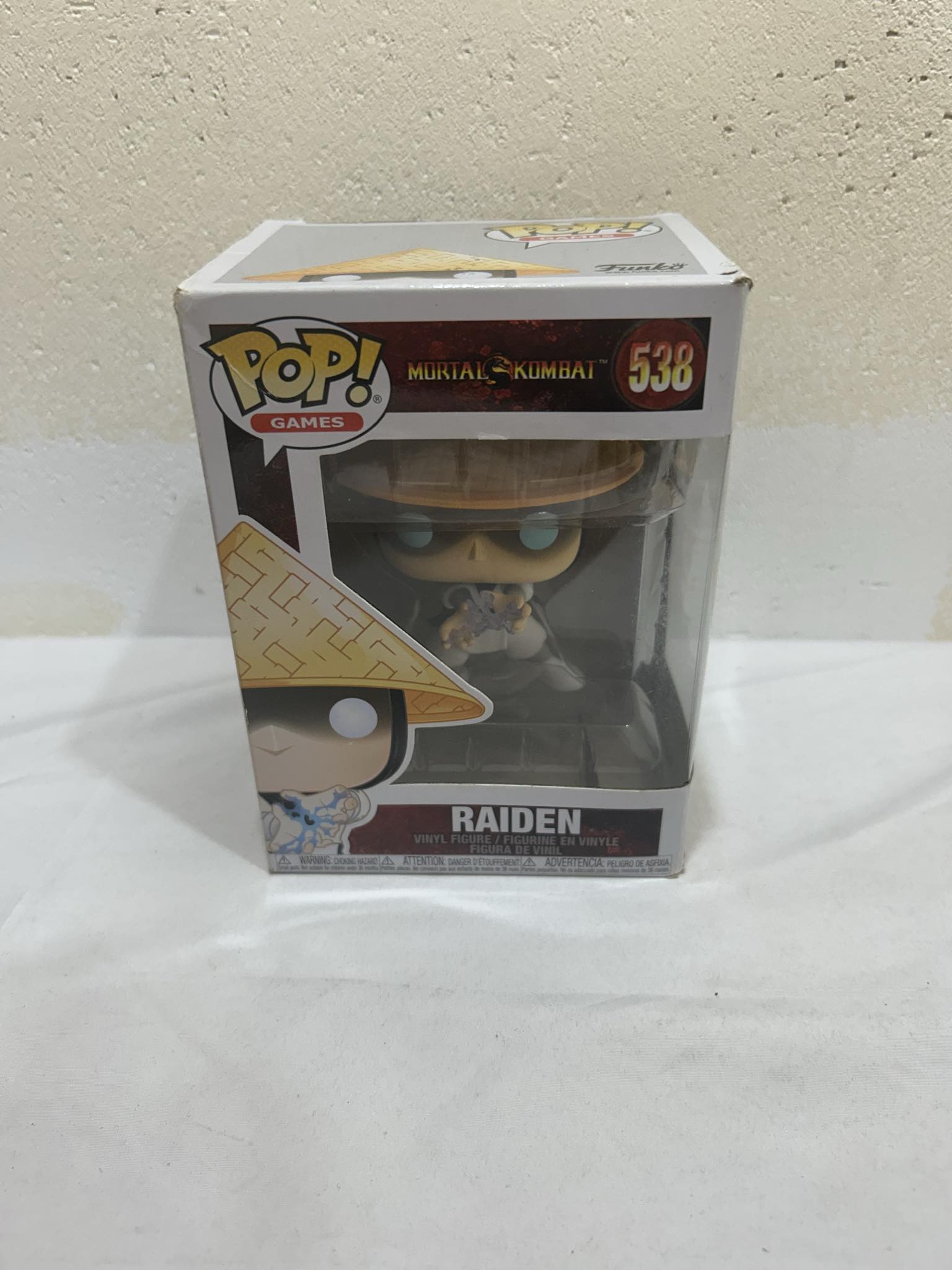 Product photo for Funko Pop - Mortal Kombat -Raiden (538)