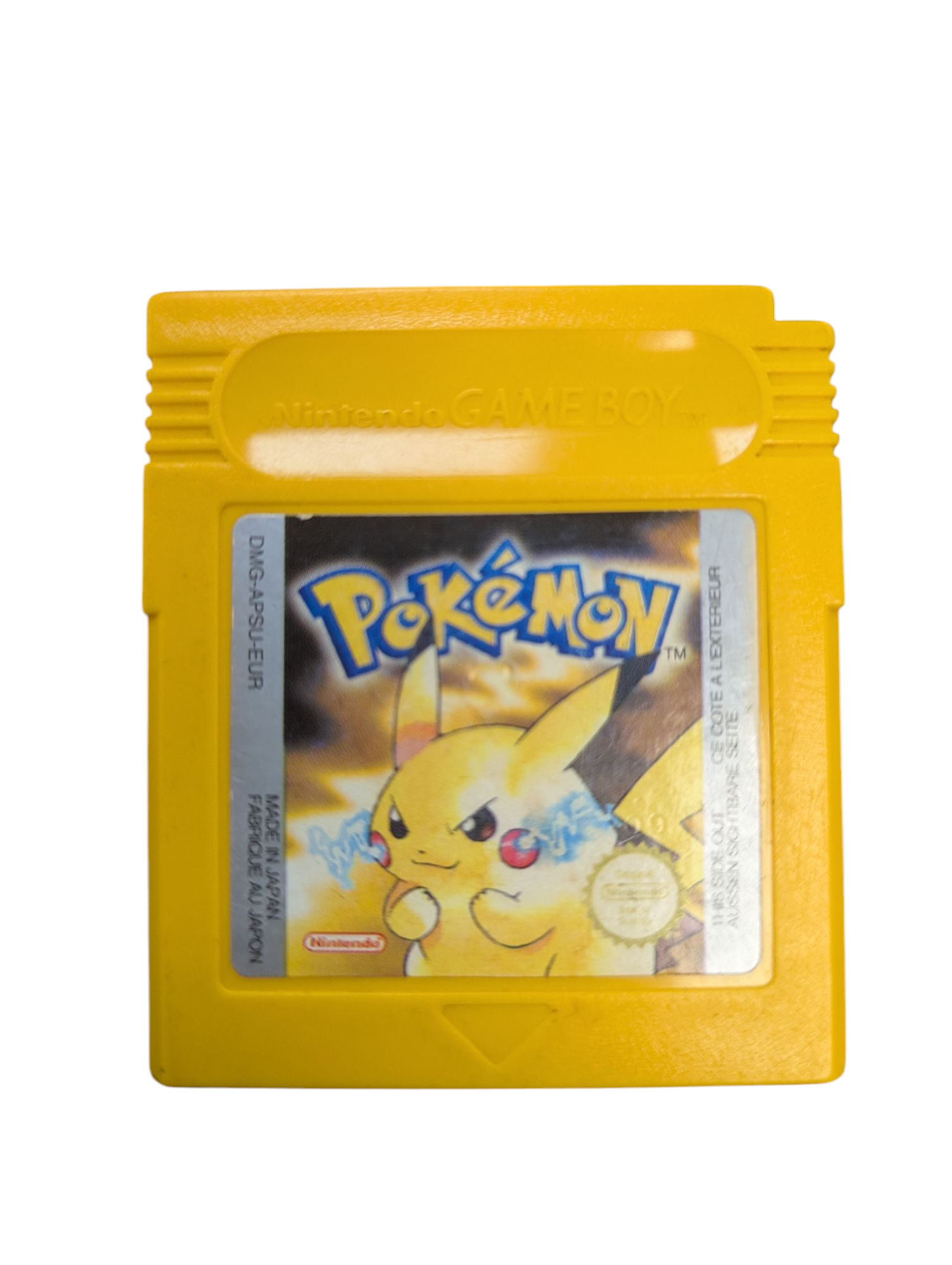 Product photo for Pokemon Yellow Version Genuine Cartridge (Nintendo Gameboy)