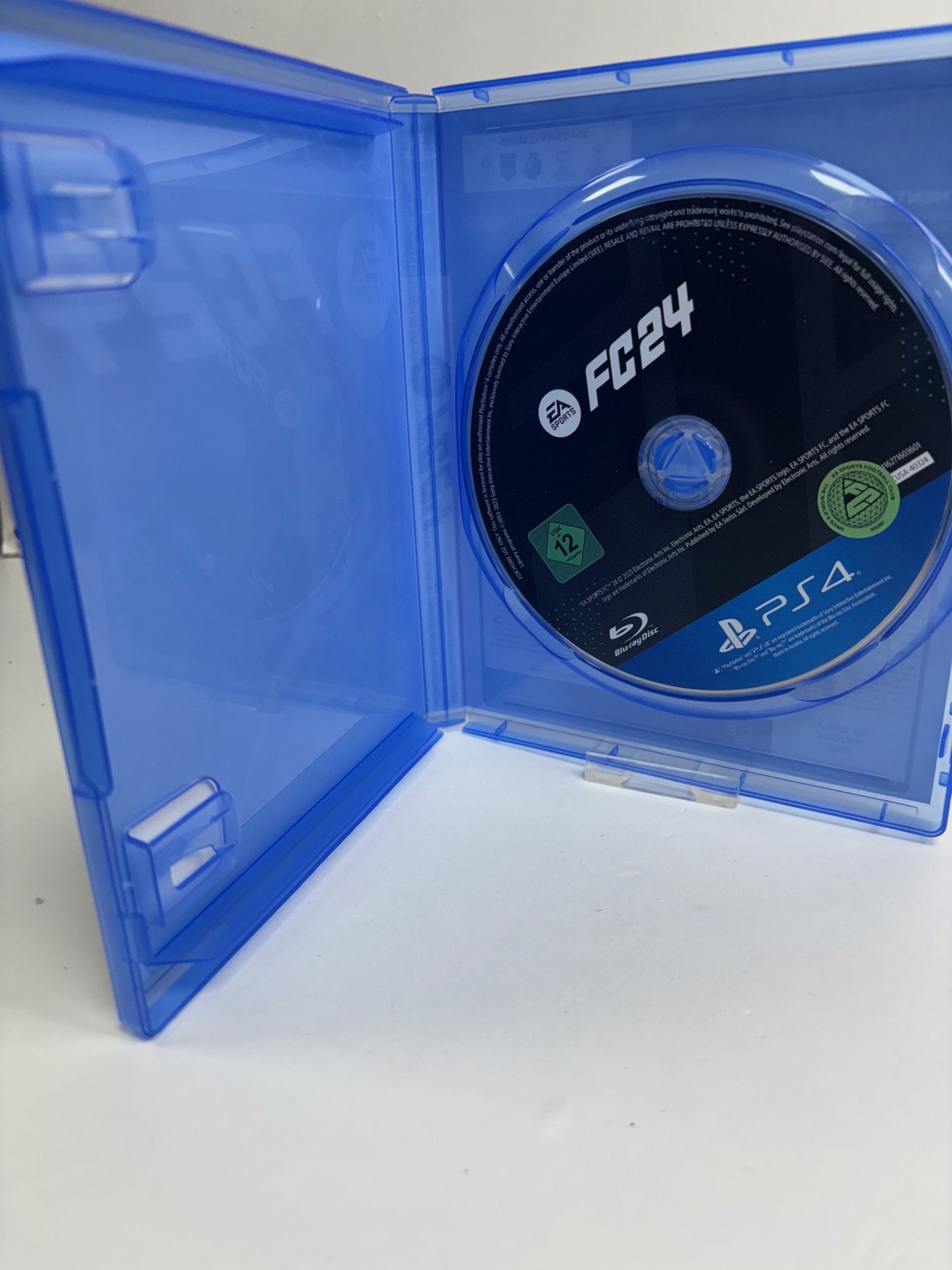 Product photo for PS4 GAME FC 24