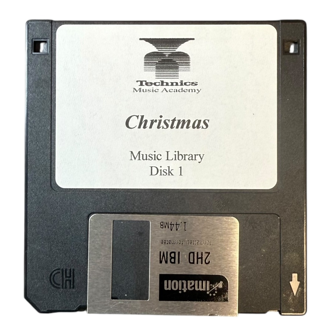 Product photo for Technics Music Academy - Christmas Disk 1 (Music Library)
