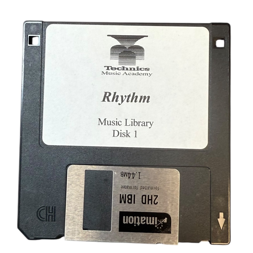 Product photo for Technics Music Academy - Rhythm Disk 1 (Music Library)