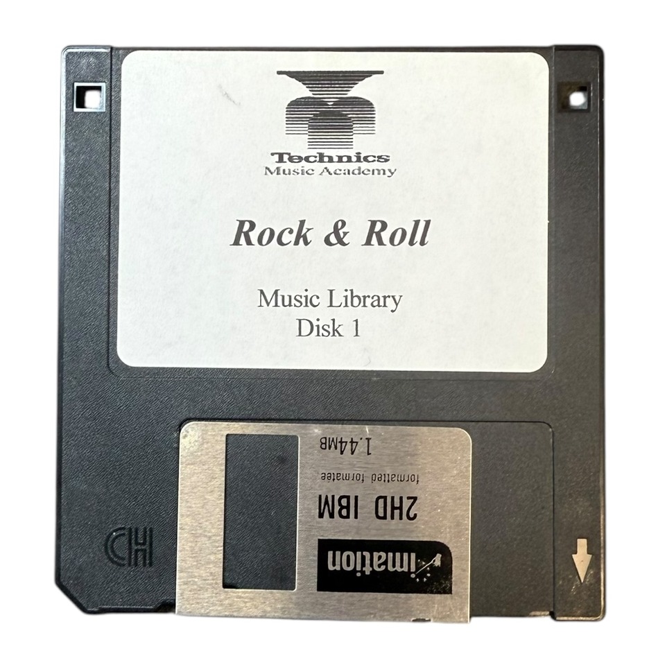 Product photo for Technics Music Academy - Rock & Roll Disk 1 (Music Library)