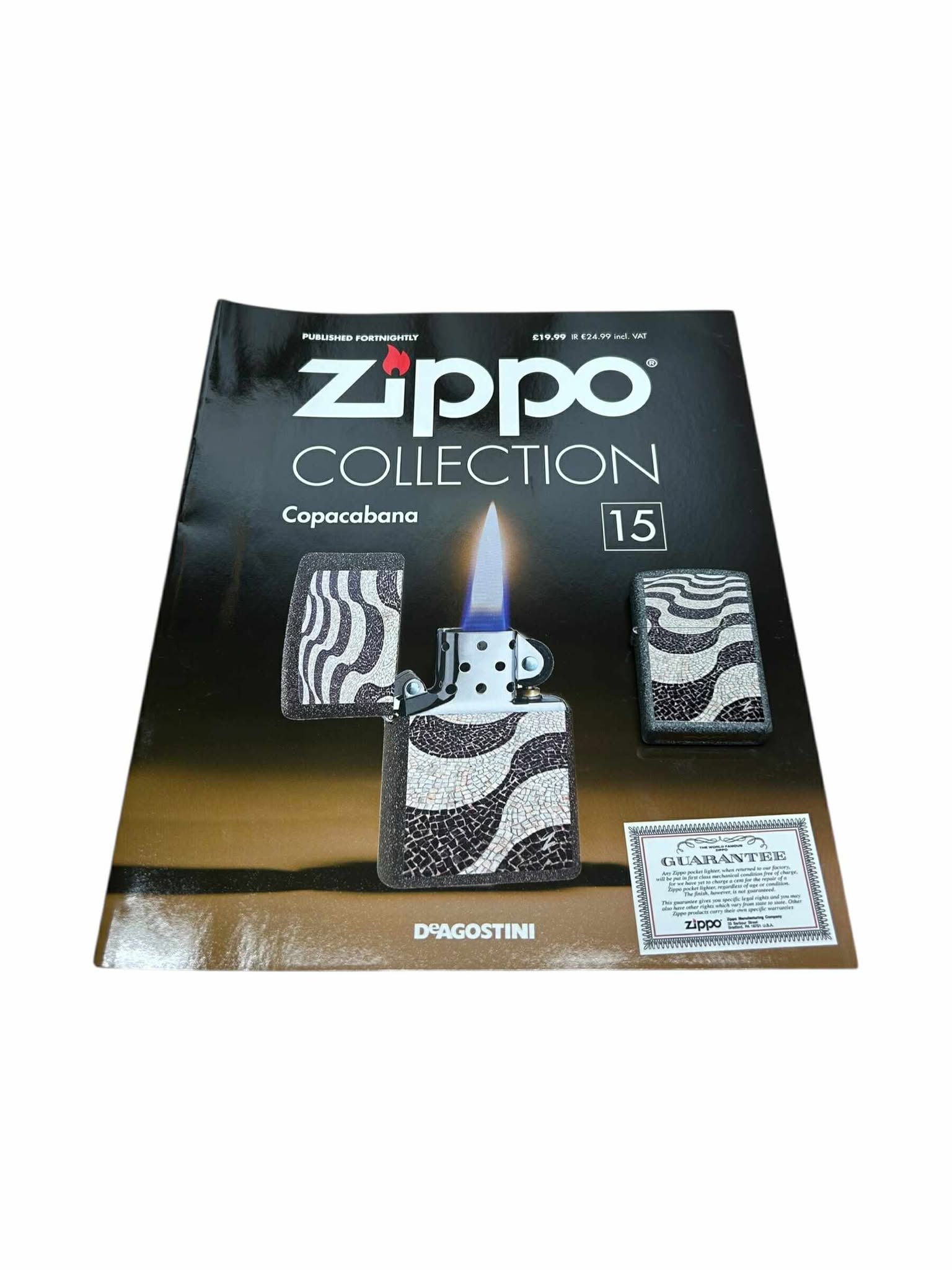 Product photo for DeAGOSTINI Zippo Collection Magazine & Lighter - #15 Copacabana